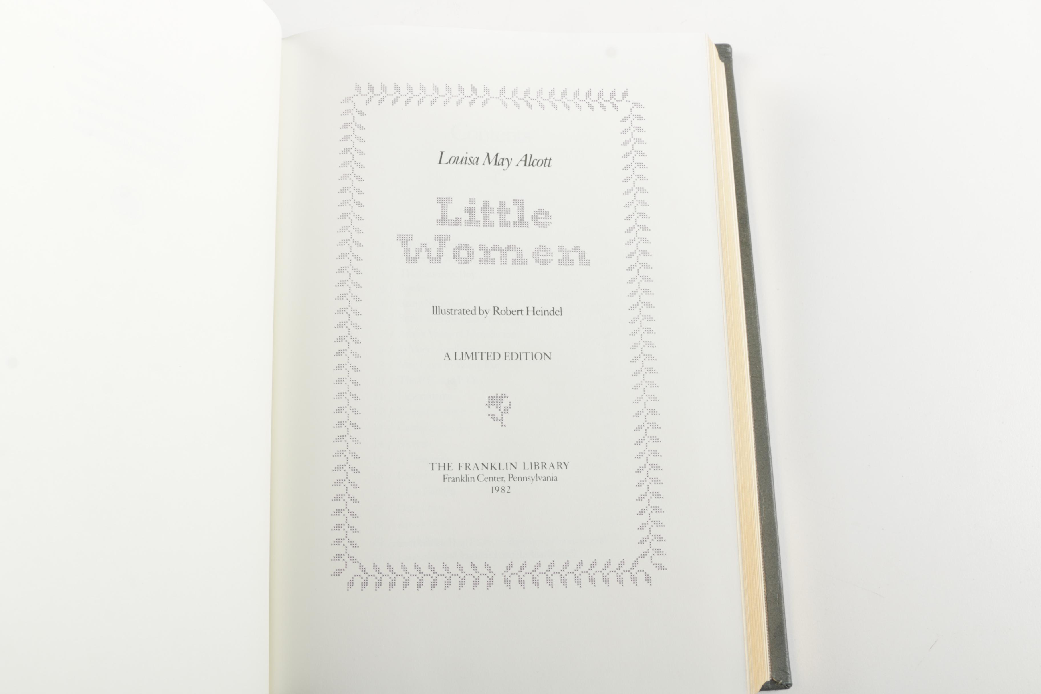 Franklin Library Leatherbound American Classics Including Nathaniel Hawthorne