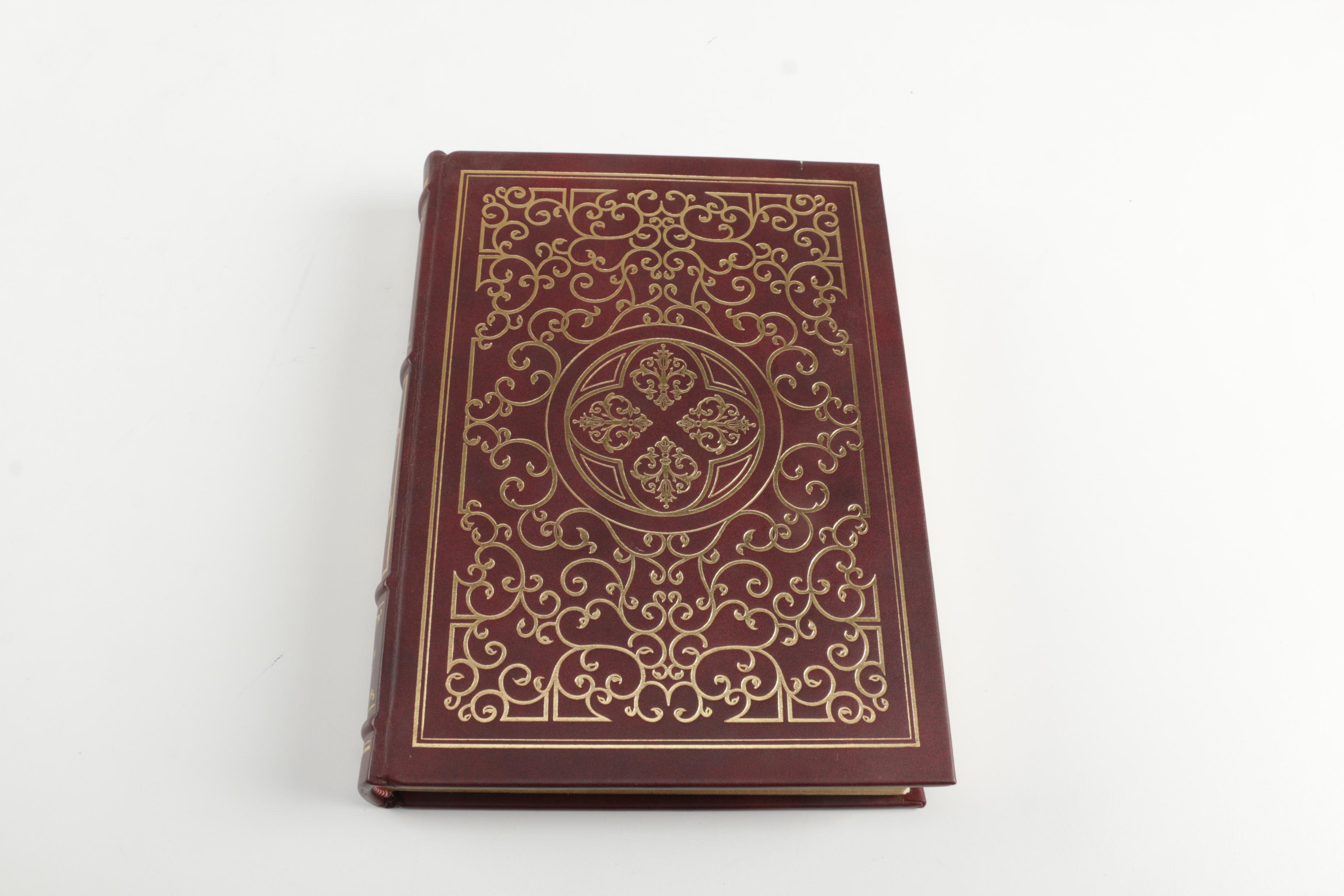 Franklin Library Leatherbound Editions of Henry Adams and Benjamin Franklin