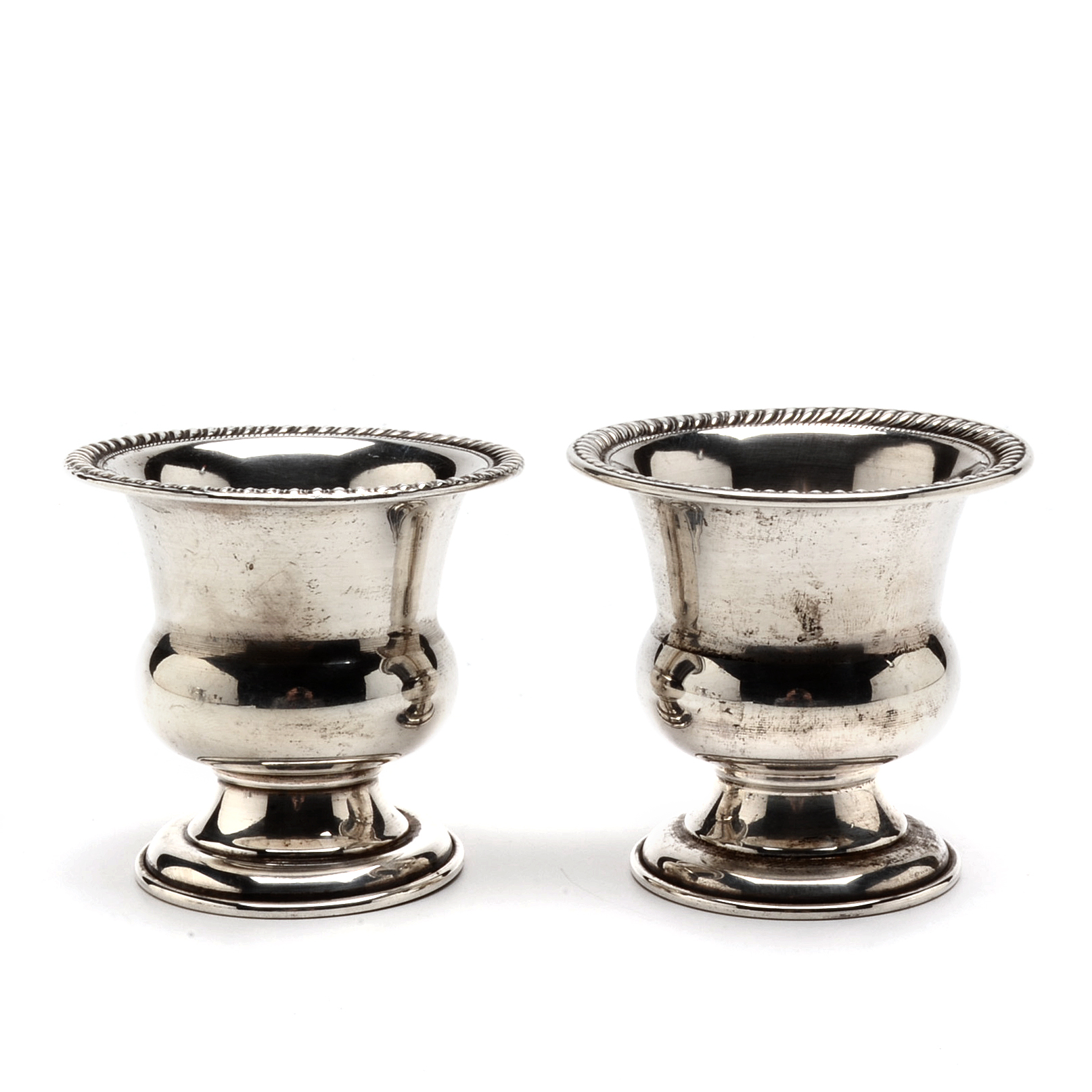 Sterling Silver Toothpick Holders by Baldwin & Miller