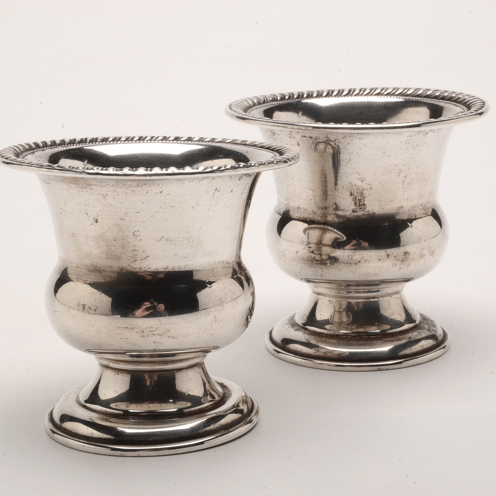 Sterling Silver Toothpick Holders by Baldwin & Miller