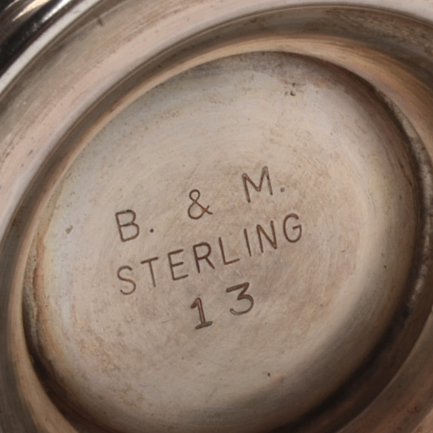 Sterling Silver Toothpick Holders by Baldwin & Miller