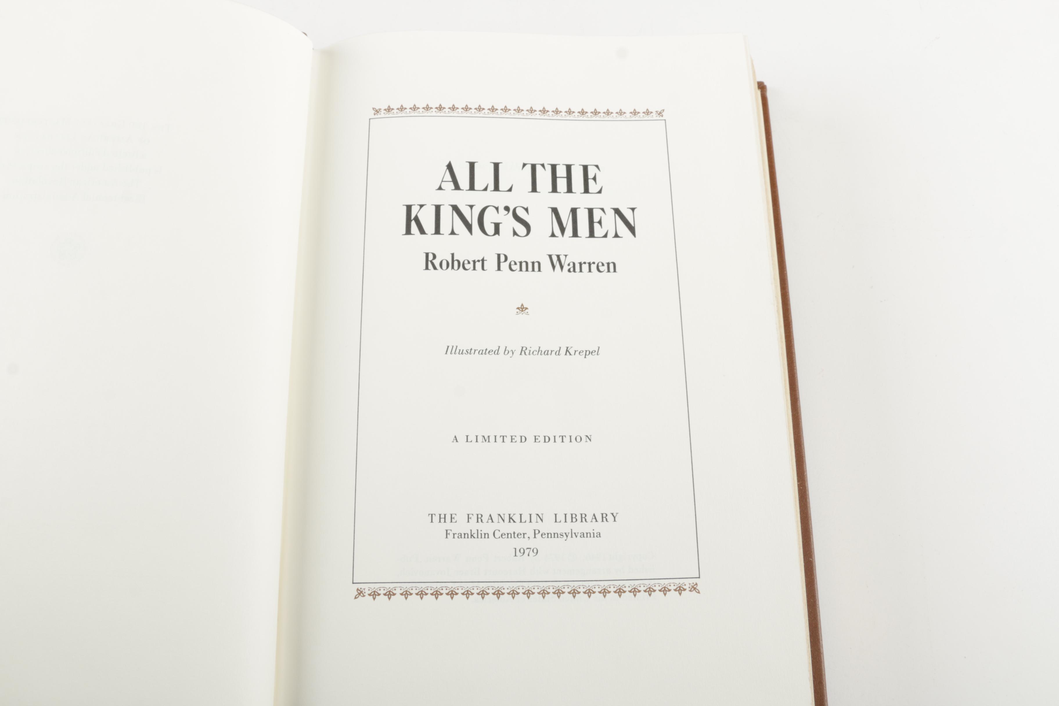 Franklin Library Leatherbound American Classics Including William Faulkner