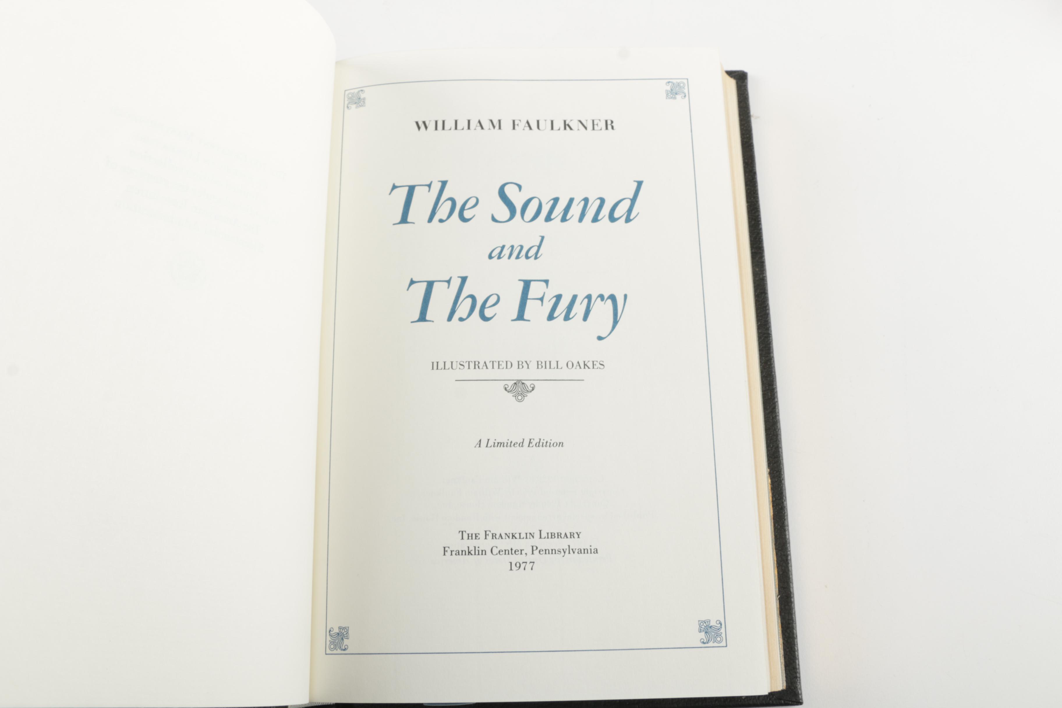 Franklin Library Leatherbound American Classics Including William Faulkner