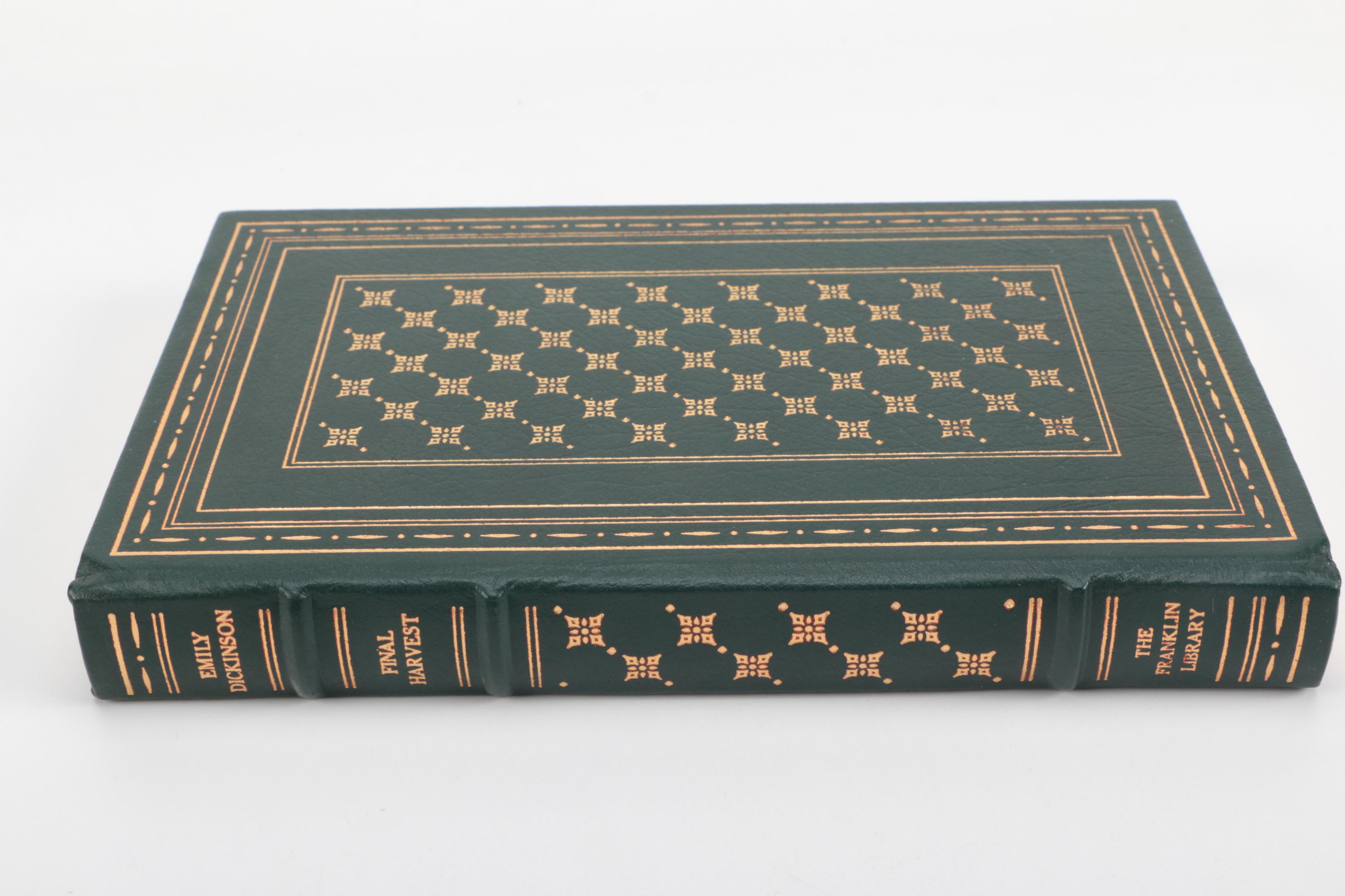 Franklin Library "100 Greatest Masterpieces of American Literature" Poetry Books