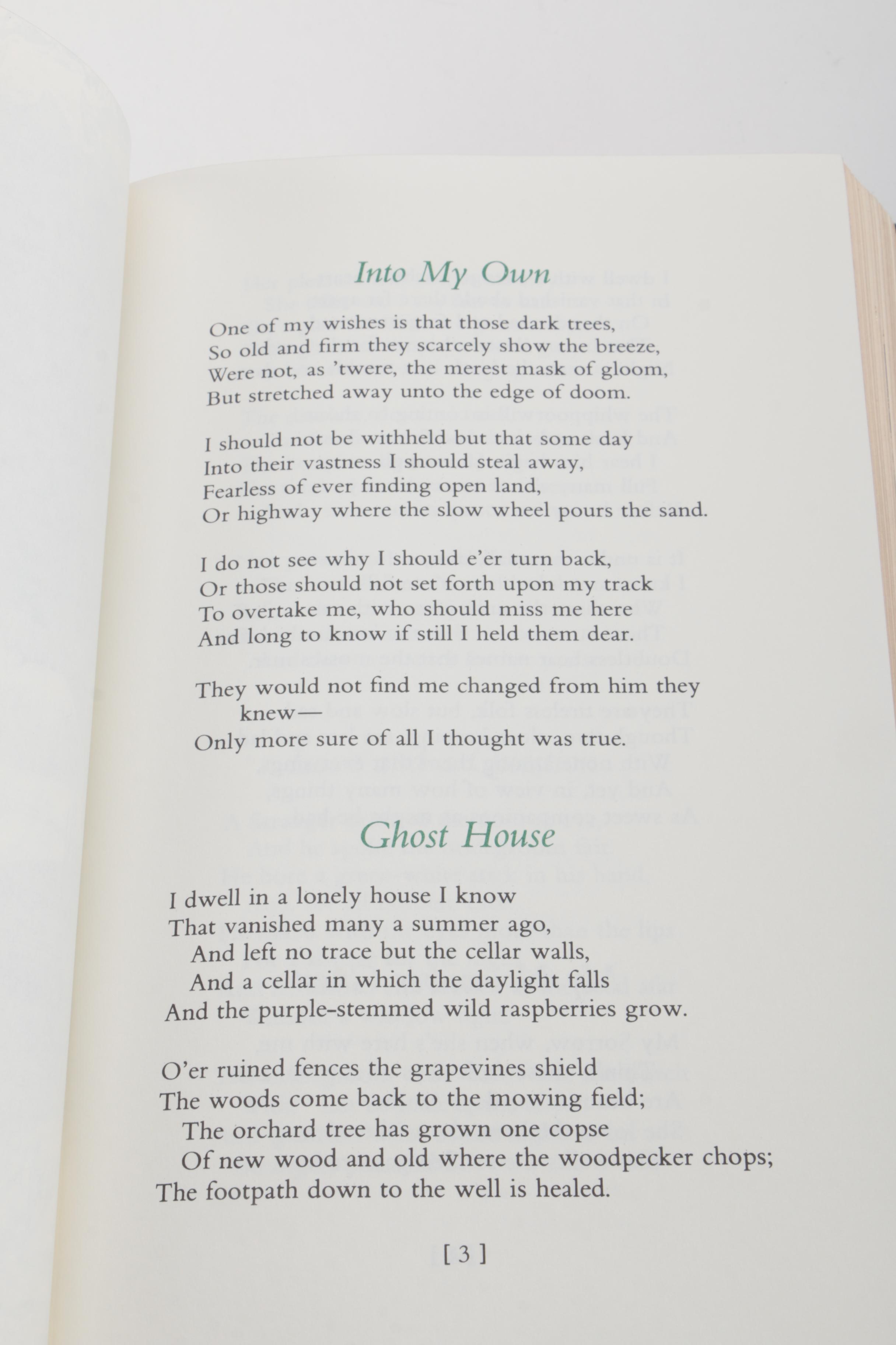 Franklin Library "100 Greatest Masterpieces of American Literature" Poetry Books