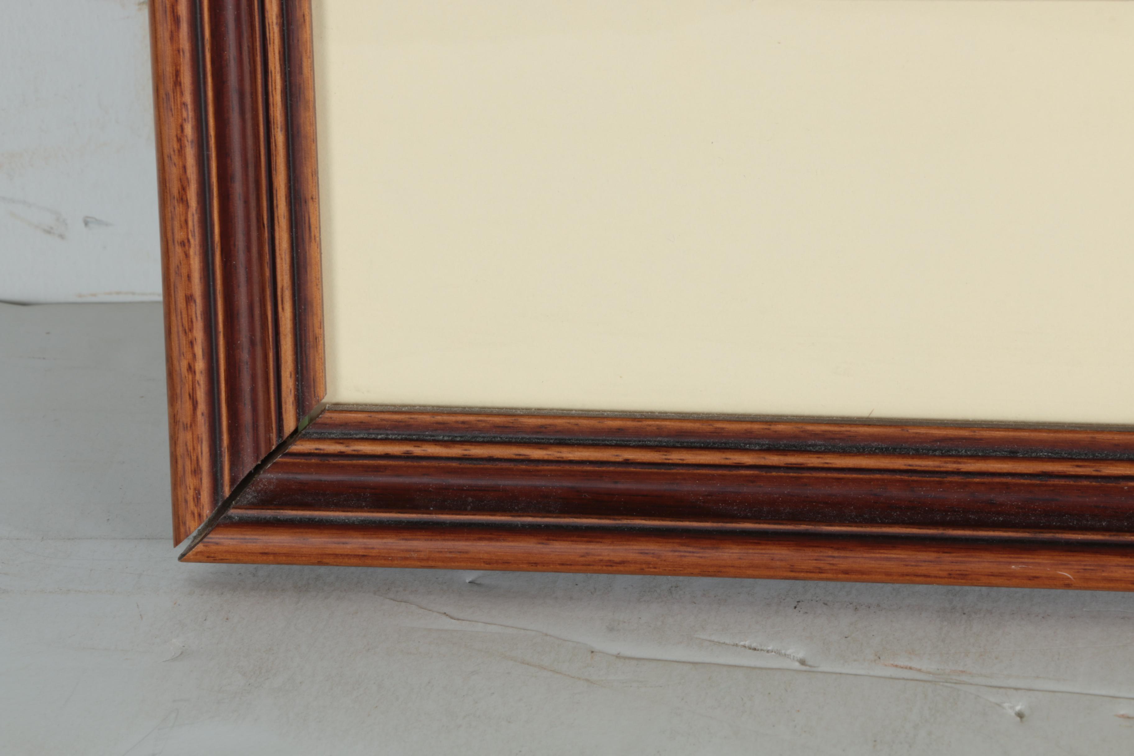 Robert Vickrey Stone Lithograph "Wooden Ponies"