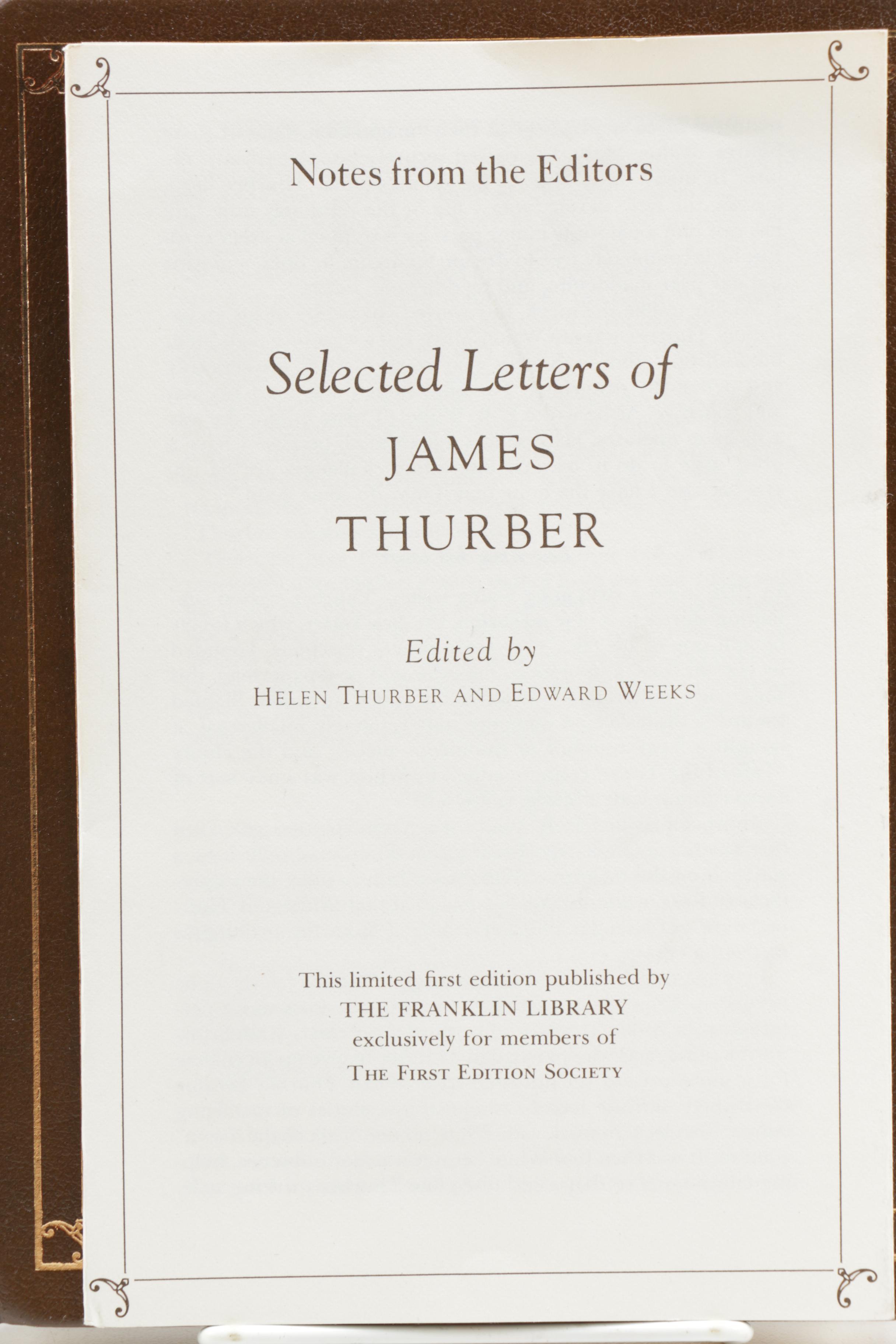 Franklin Library First Edition Society Novels