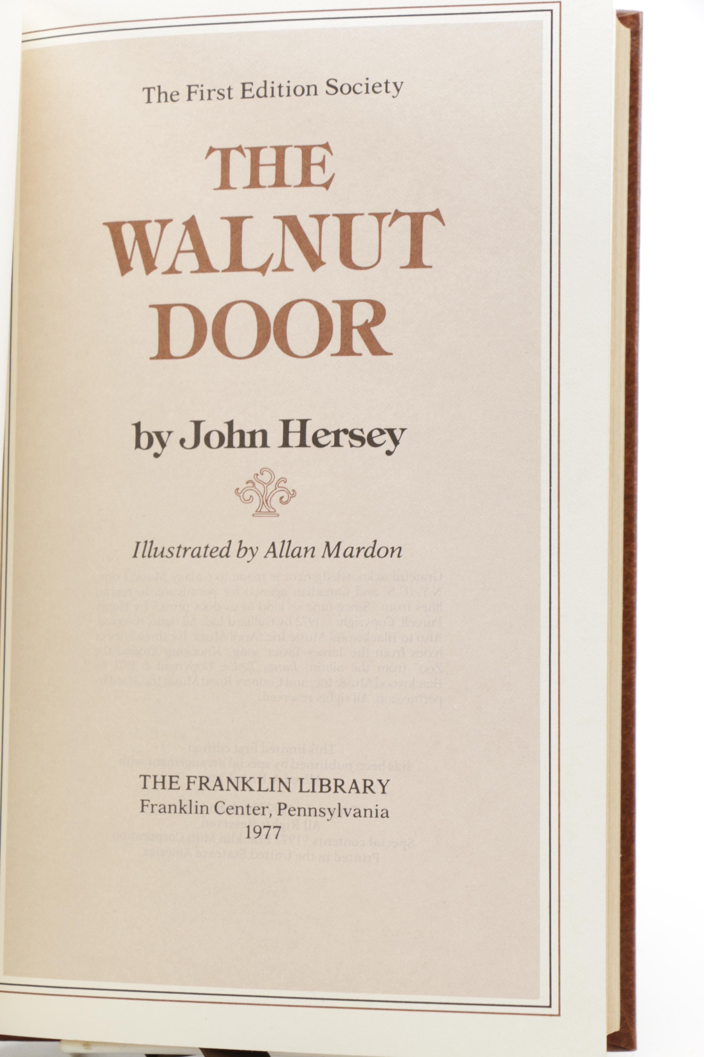 Franklin Library First Edition Society Novels