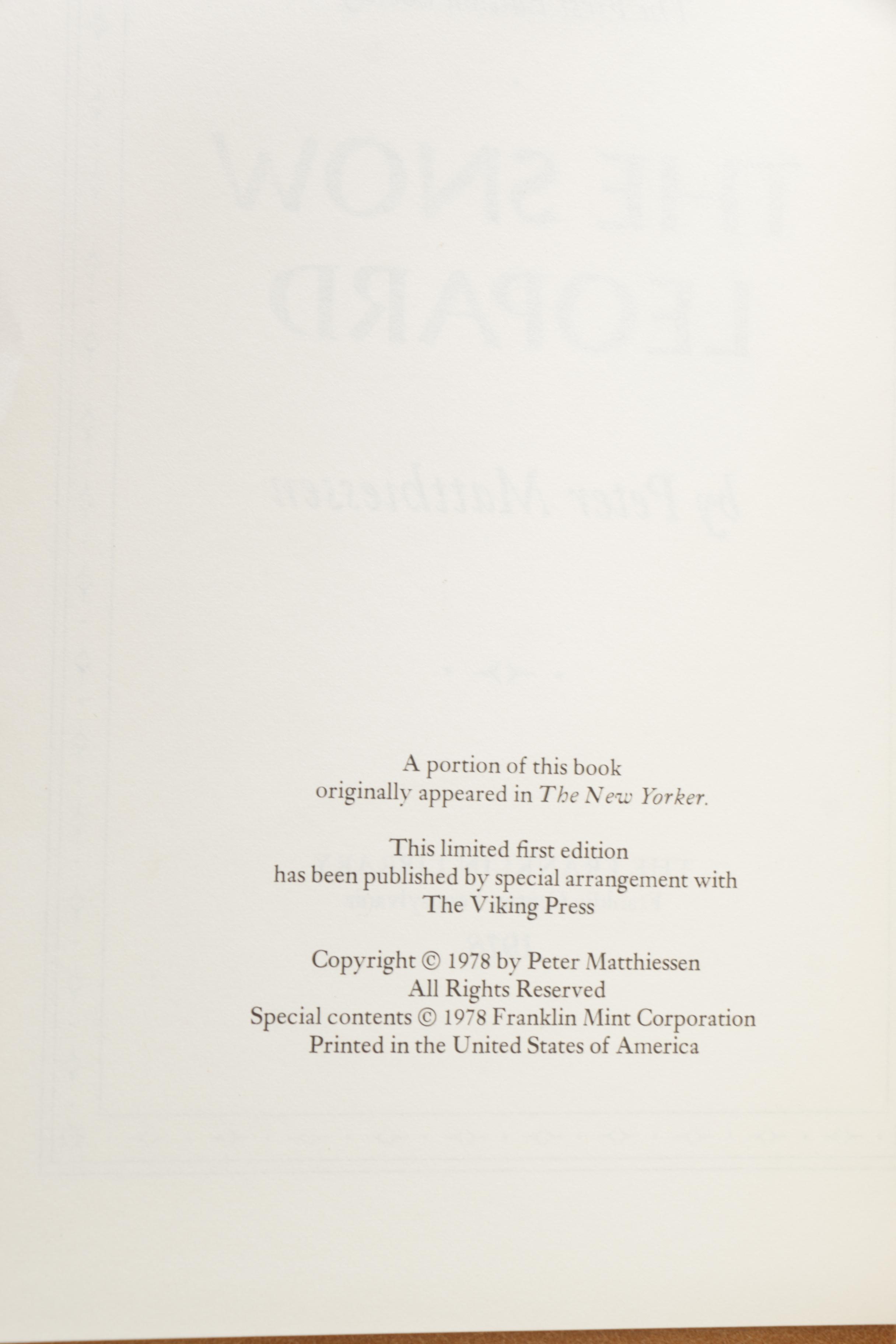 Franklin Library First Edition Society Novels