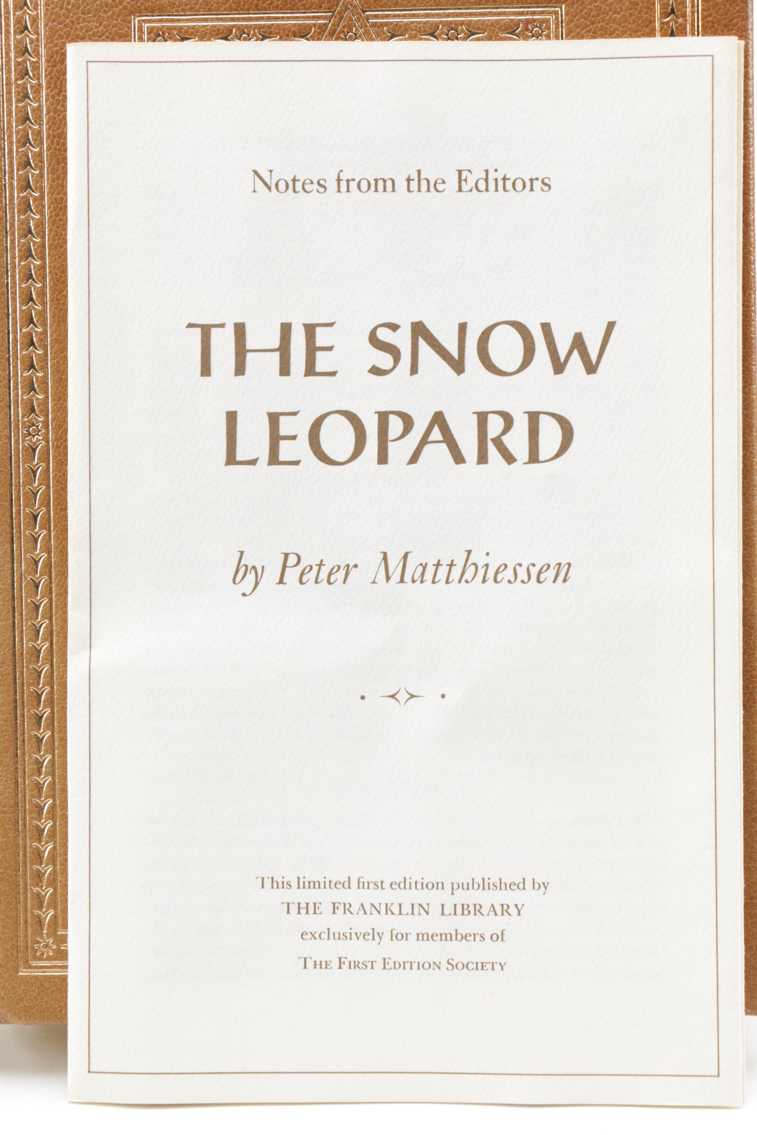 Franklin Library First Edition Society Novels