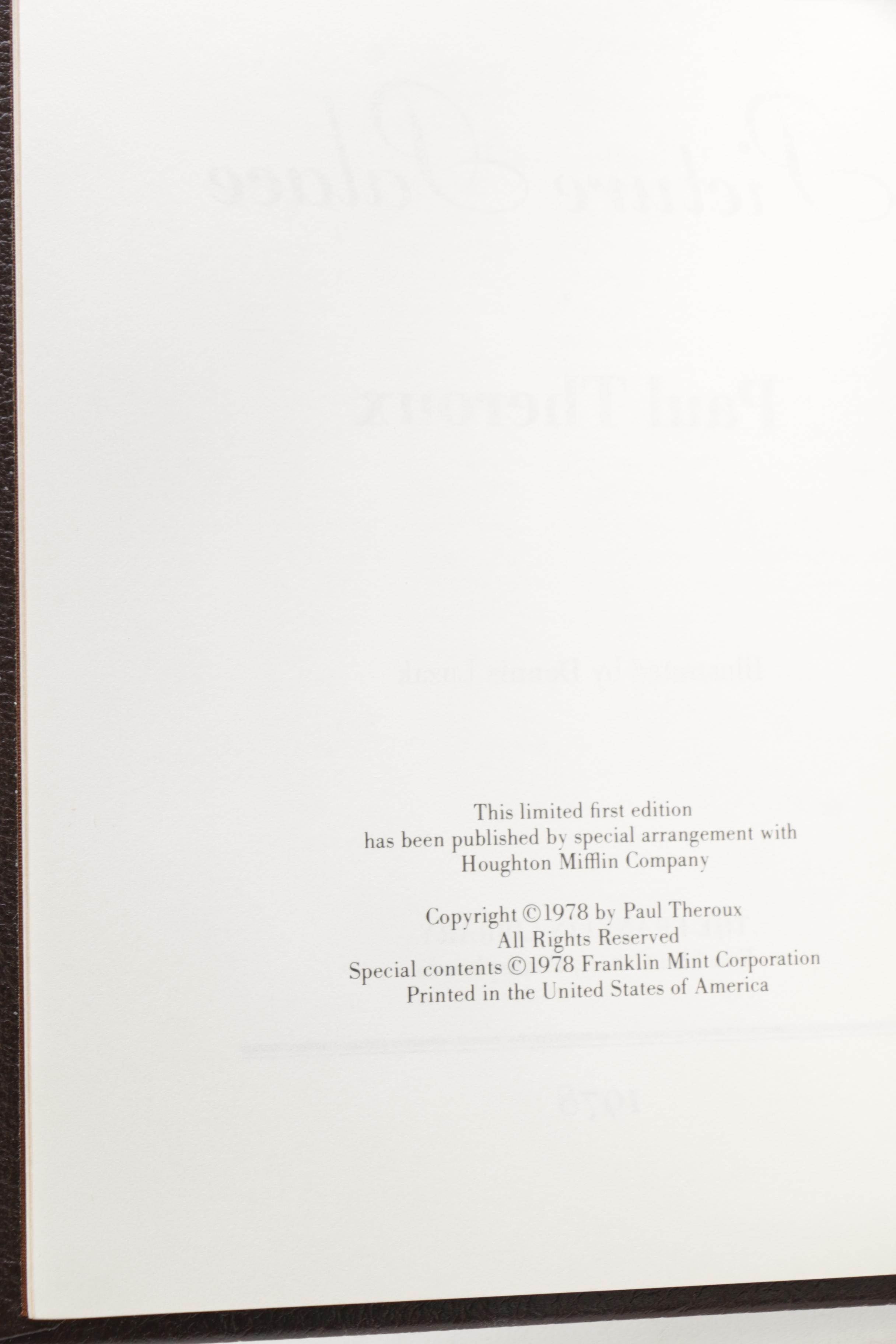 Franklin Library First Edition Society Novels