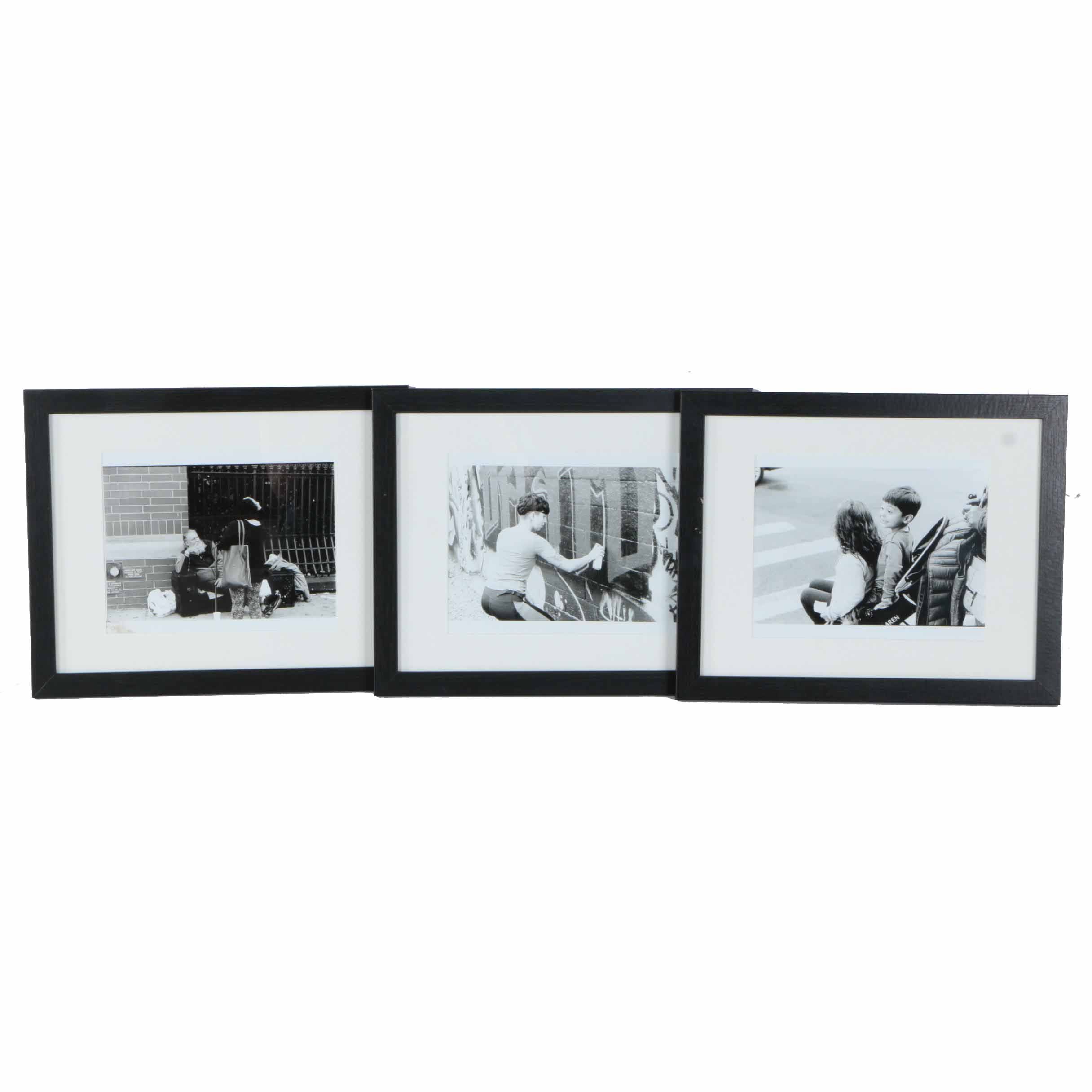 Black and White Photographs of Urban Scenes