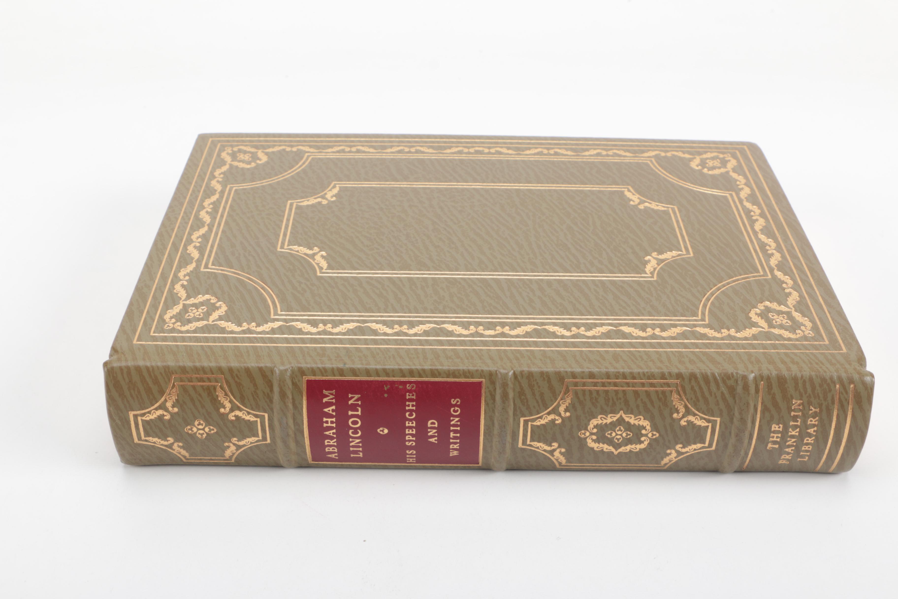 Franklin Library Leatherbound American History and Politics