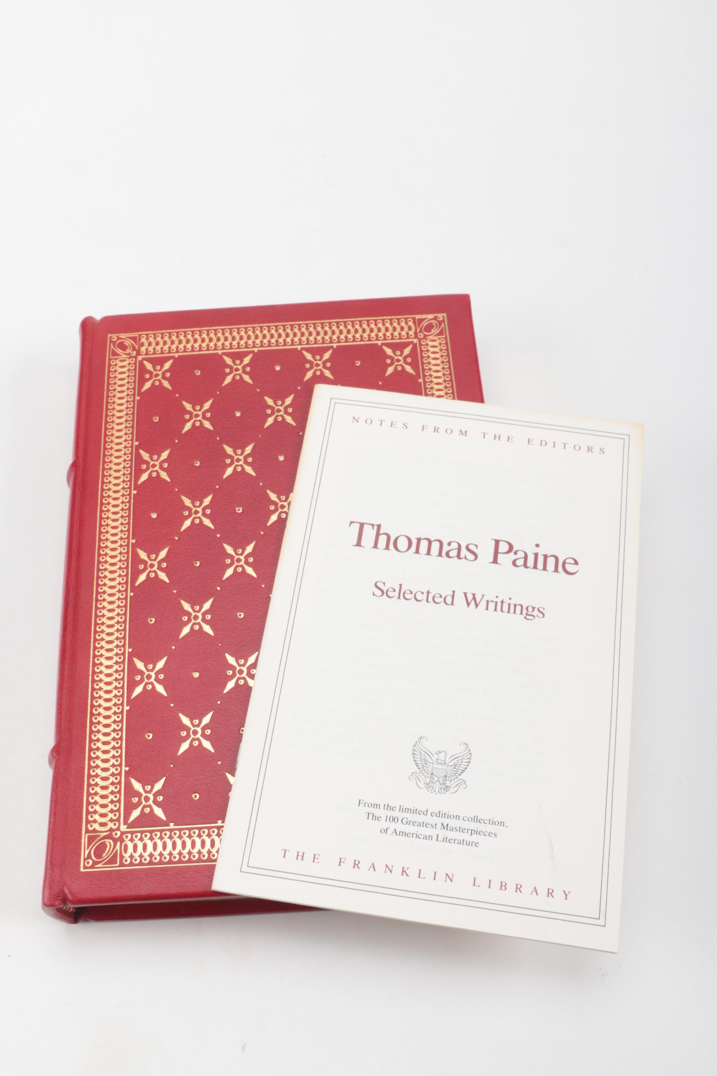 Franklin Library Leatherbound American History and Politics