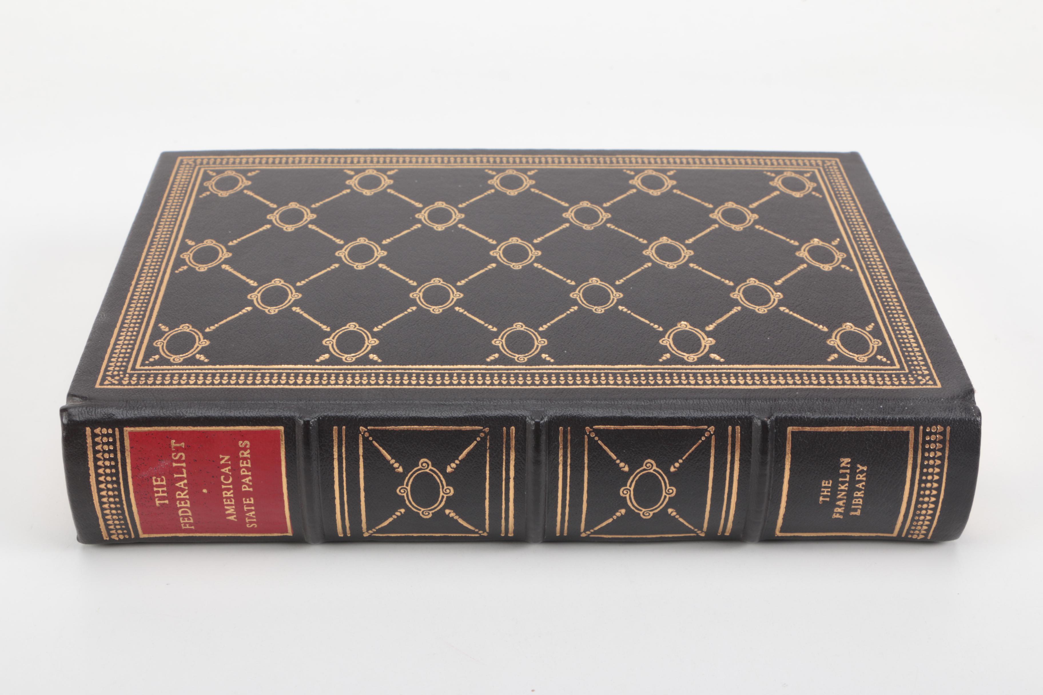 Franklin Library Leatherbound American History and Politics