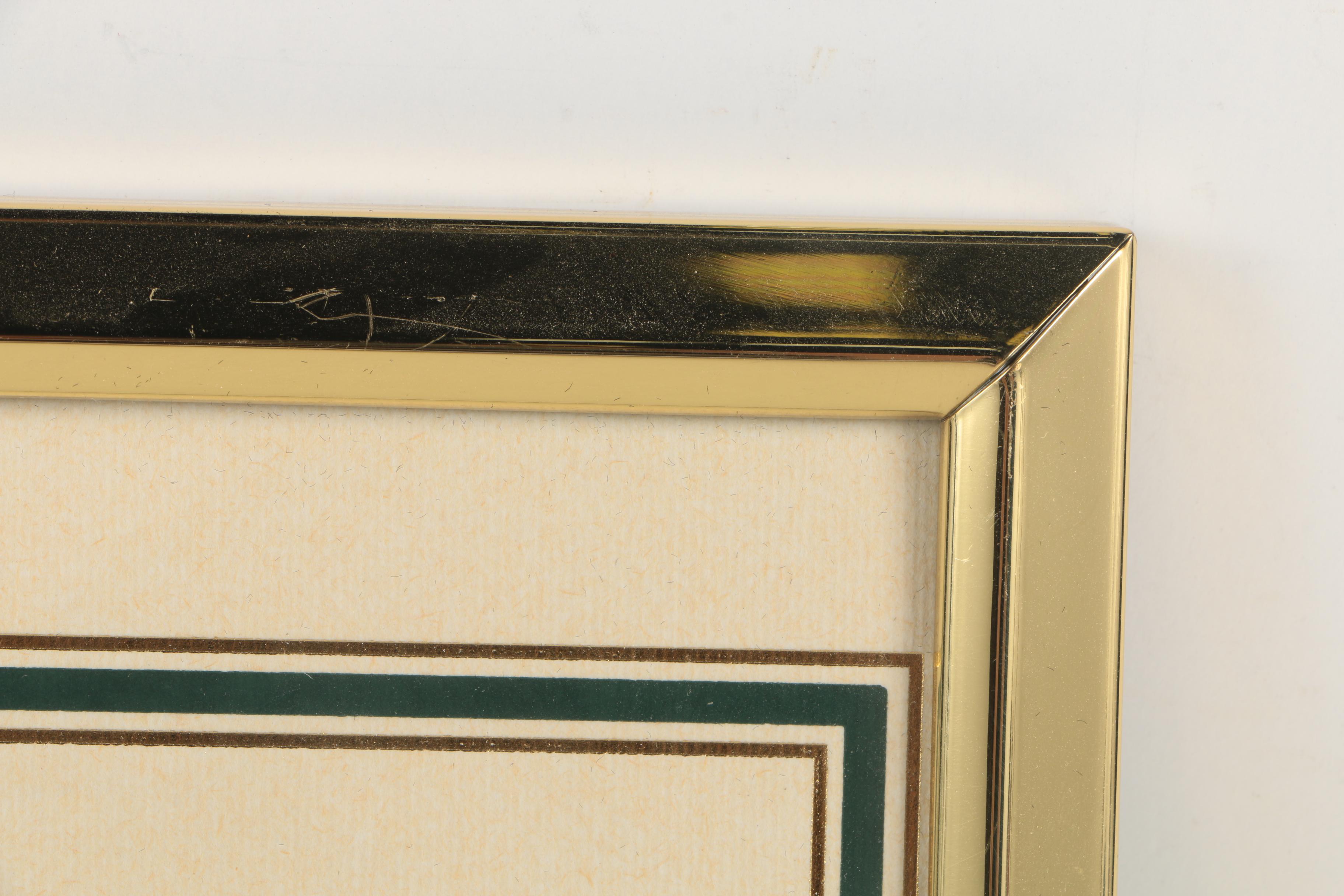 Collection of Hand Colored Lithographs