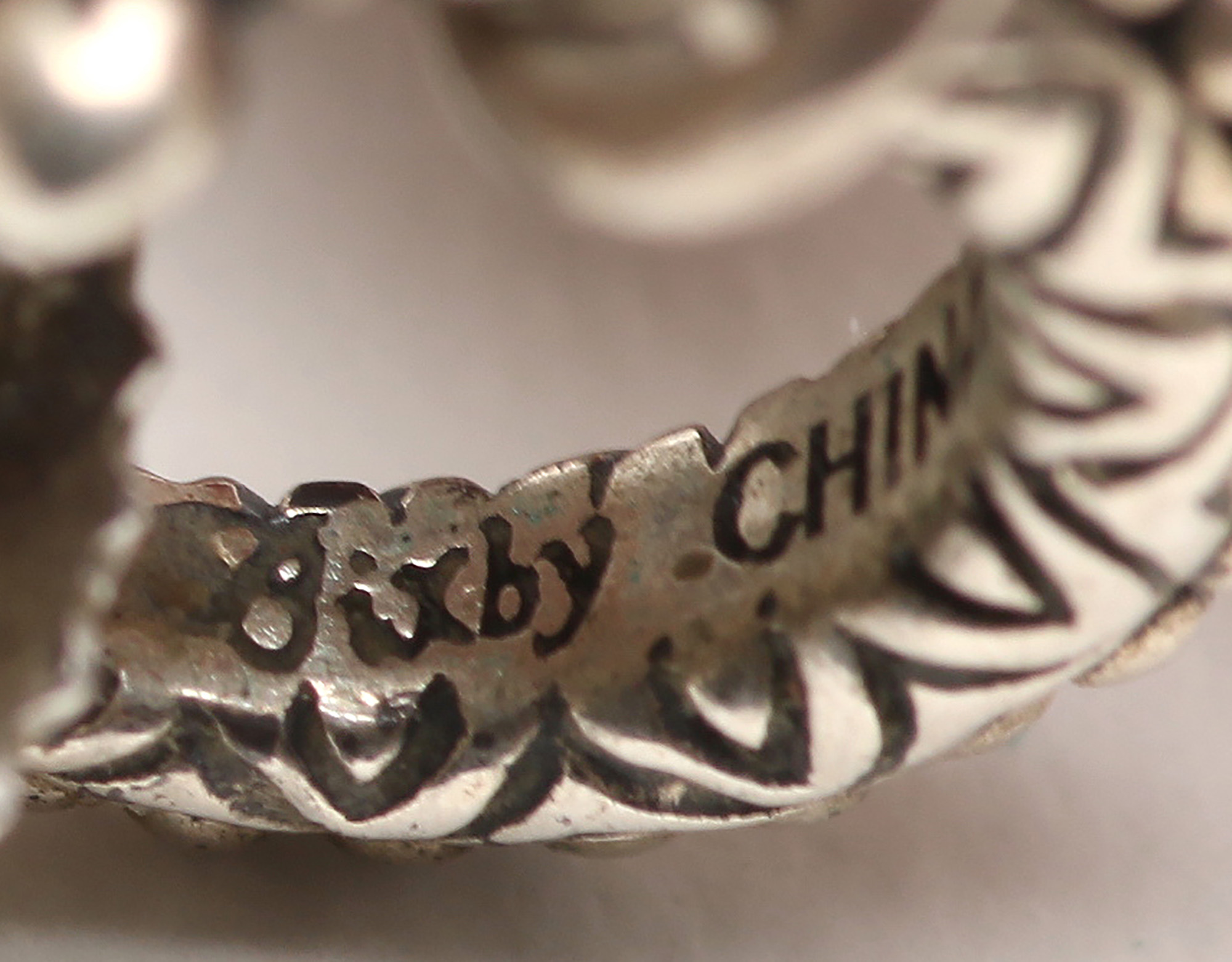 Barbara Bixby Sterling Silver Ring and Earrings Including 18K Gold