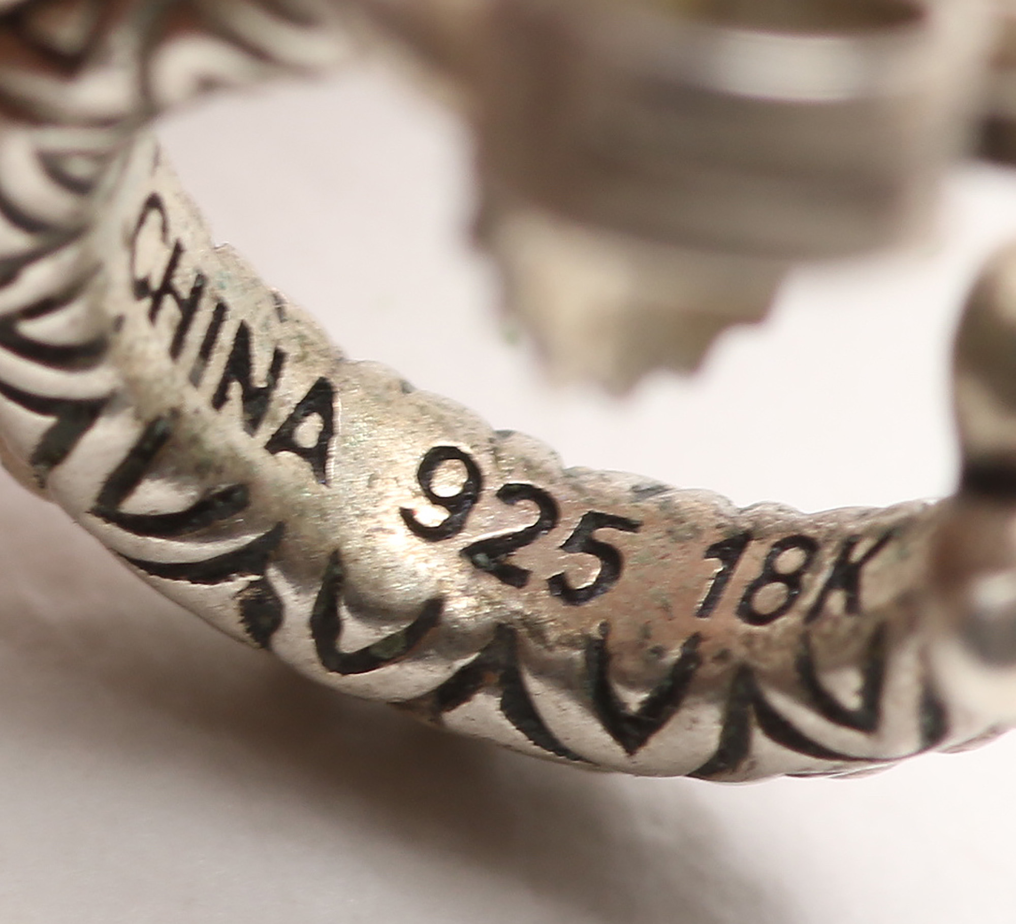 Barbara Bixby Sterling Silver Ring and Earrings Including 18K Gold