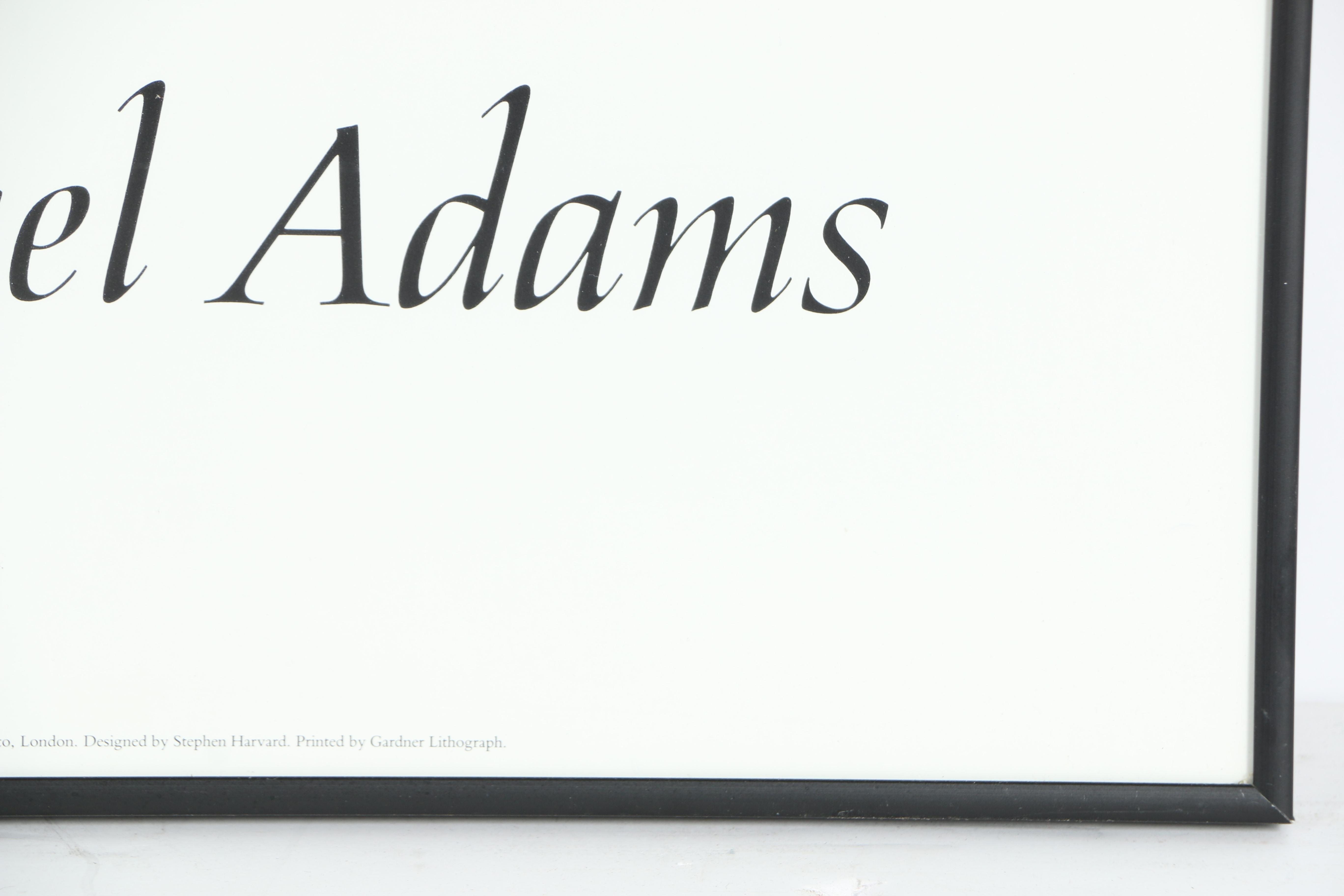 Offset Lithographs After Ansel Adams' "Old Faithful" and "Monolith"