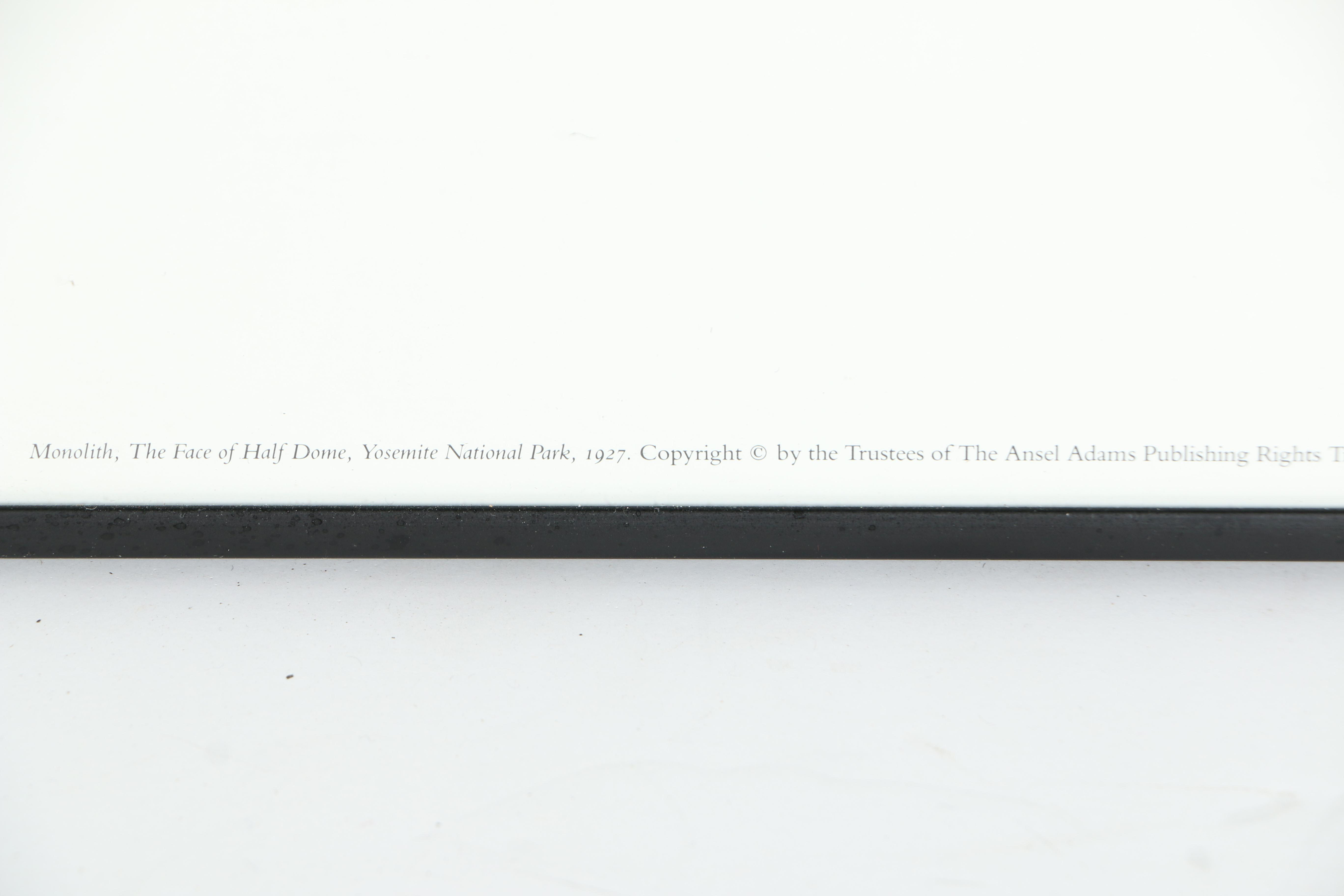 Offset Lithographs After Ansel Adams' "Old Faithful" and "Monolith"