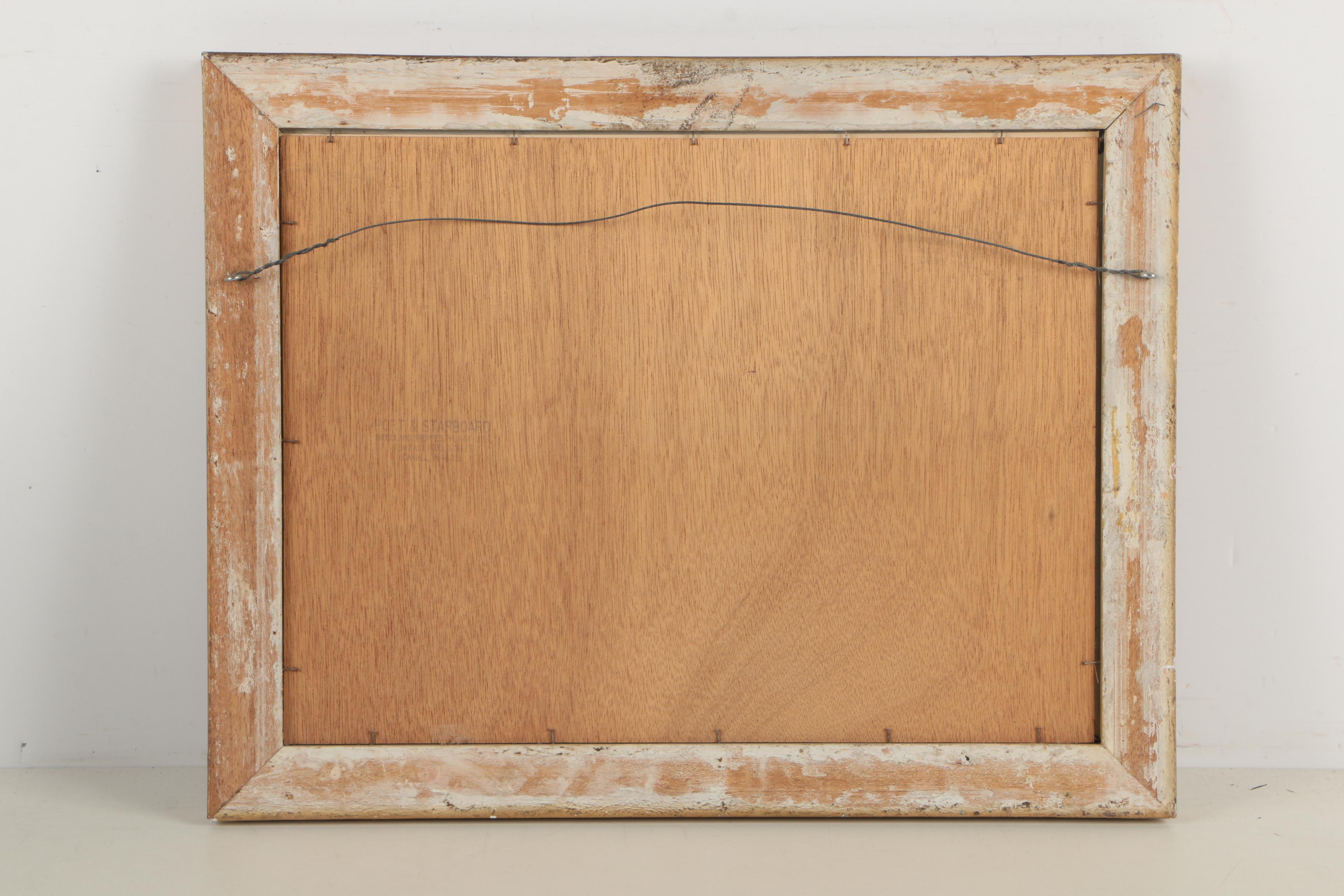 Signed Gouache and Watercolor Paintings on Paper