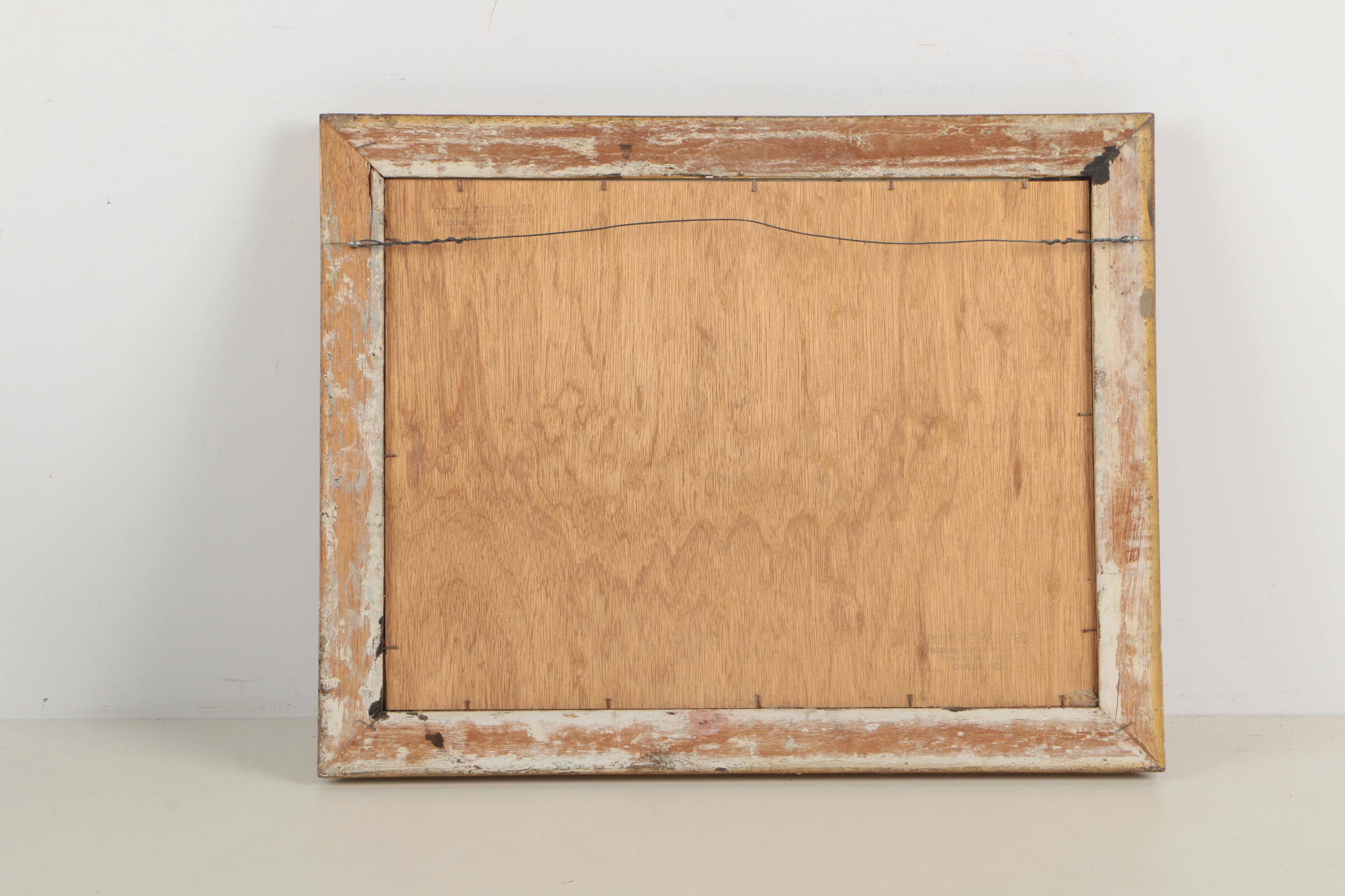 Signed Gouache and Watercolor Paintings on Paper