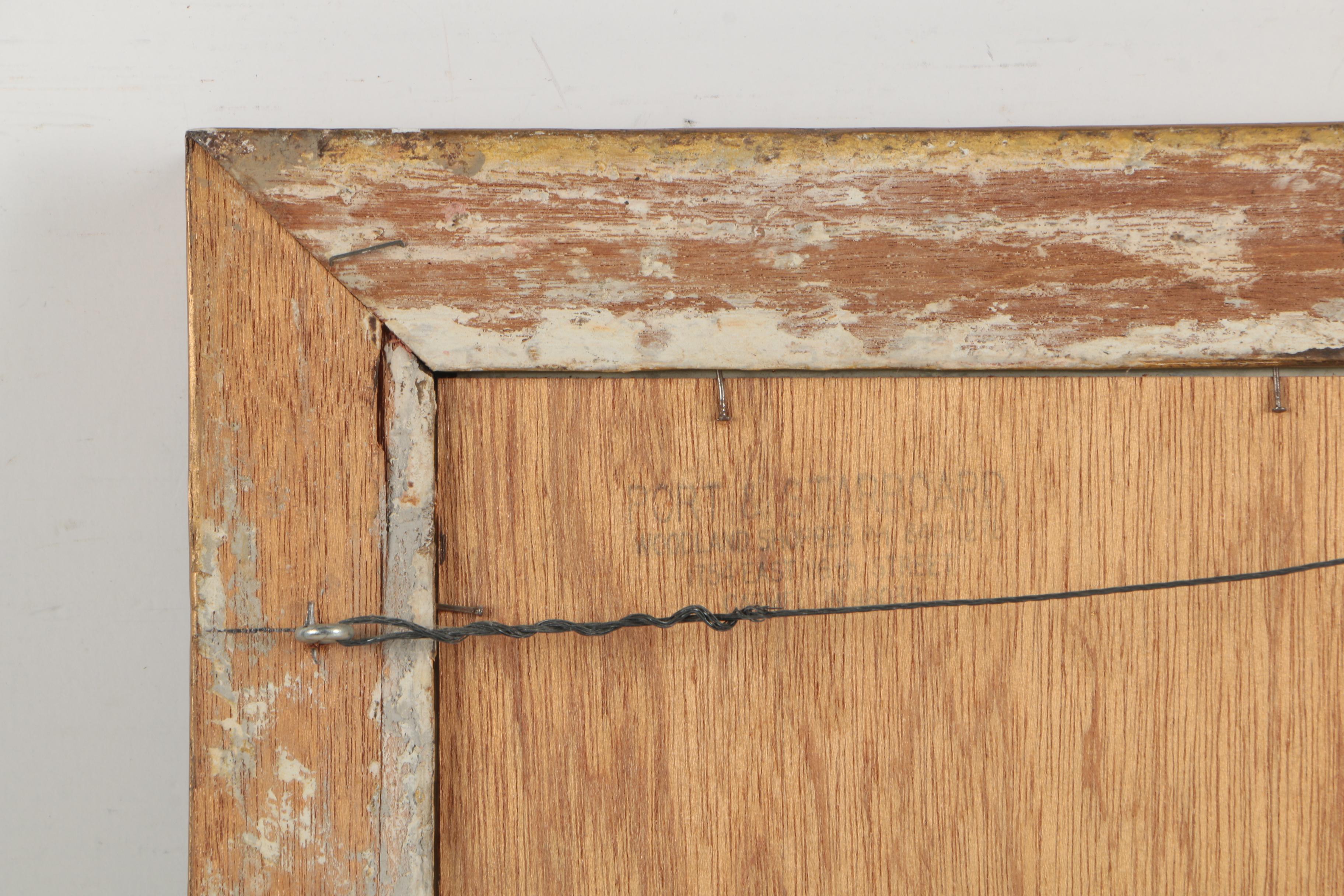 Signed Gouache and Watercolor Paintings on Paper