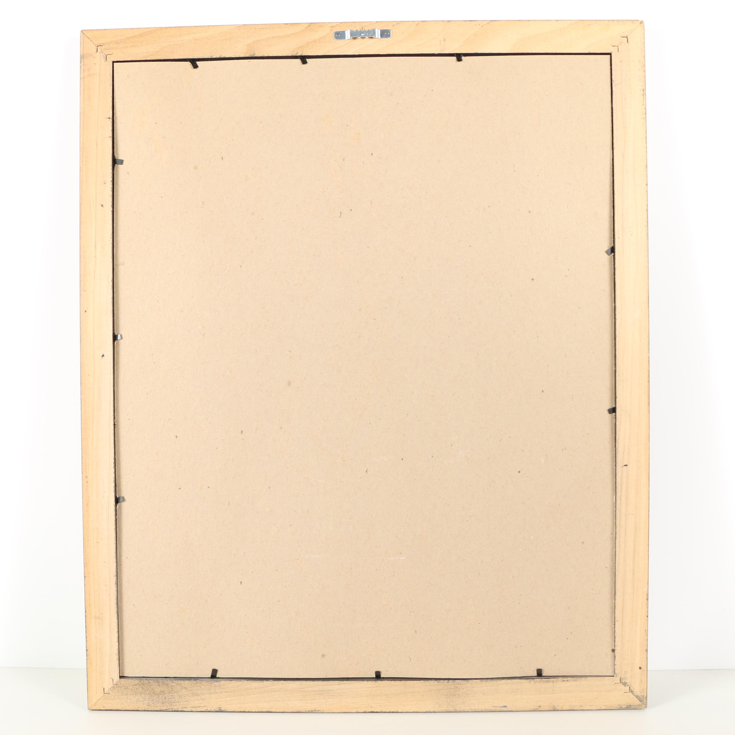 Offset Lithograph After Jeanne Thompson's Drawing of a Boy