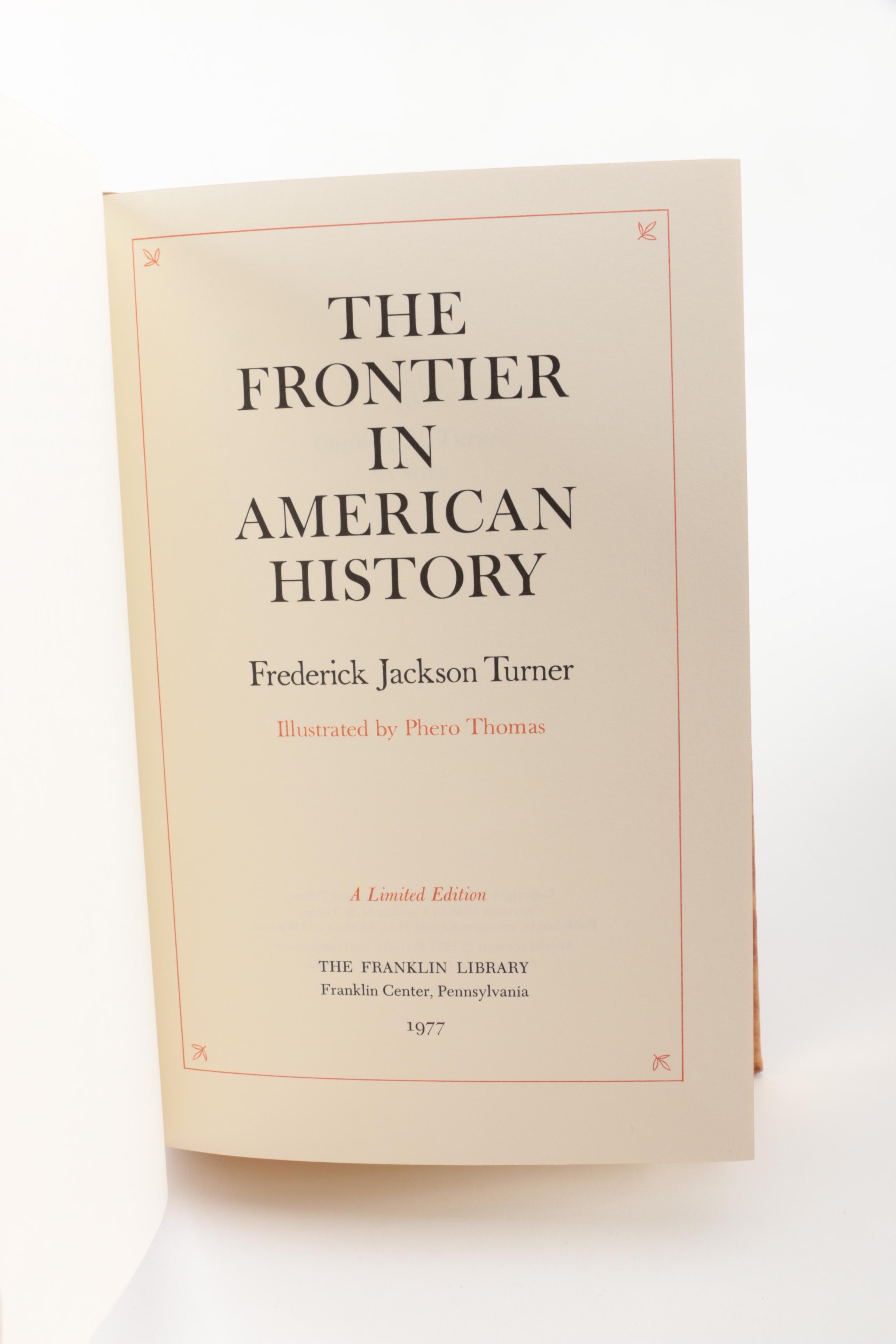 Franklin Library "Masterpieces of American Literature" Frontier Narratives