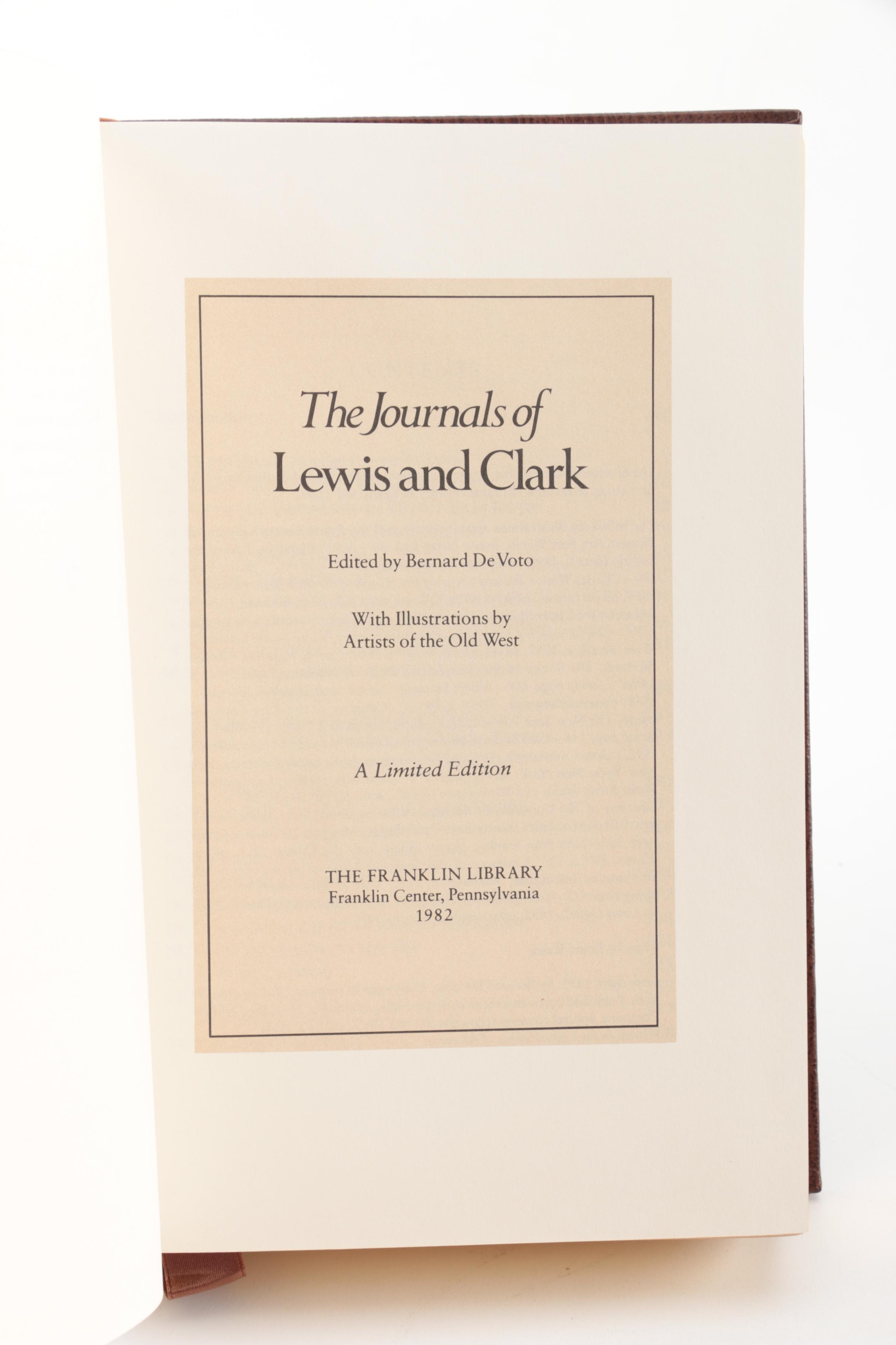 Franklin Library "Masterpieces of American Literature" Frontier Narratives