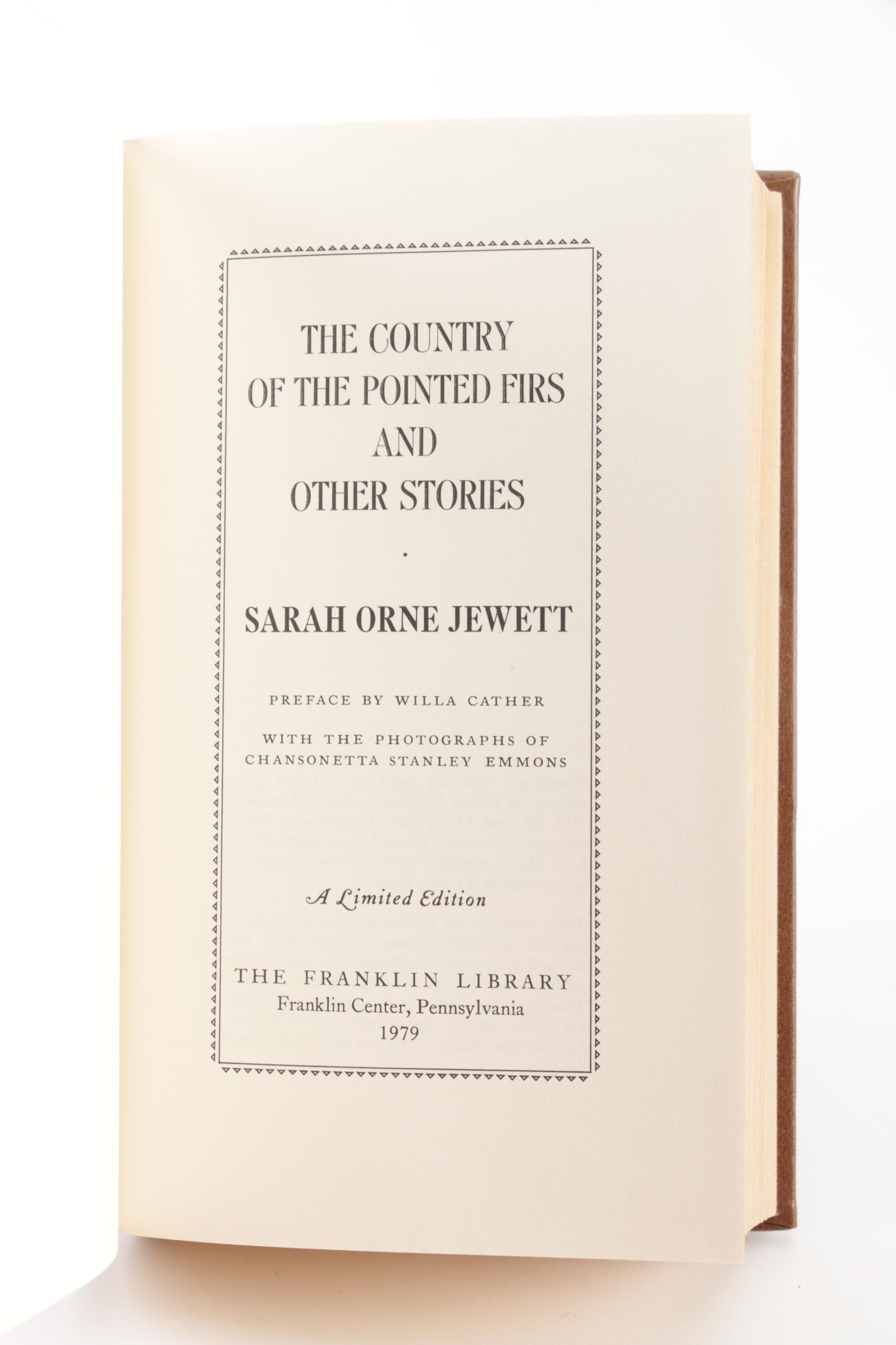 Franklin Library "Masterpieces of American Literature" Frontier Narratives