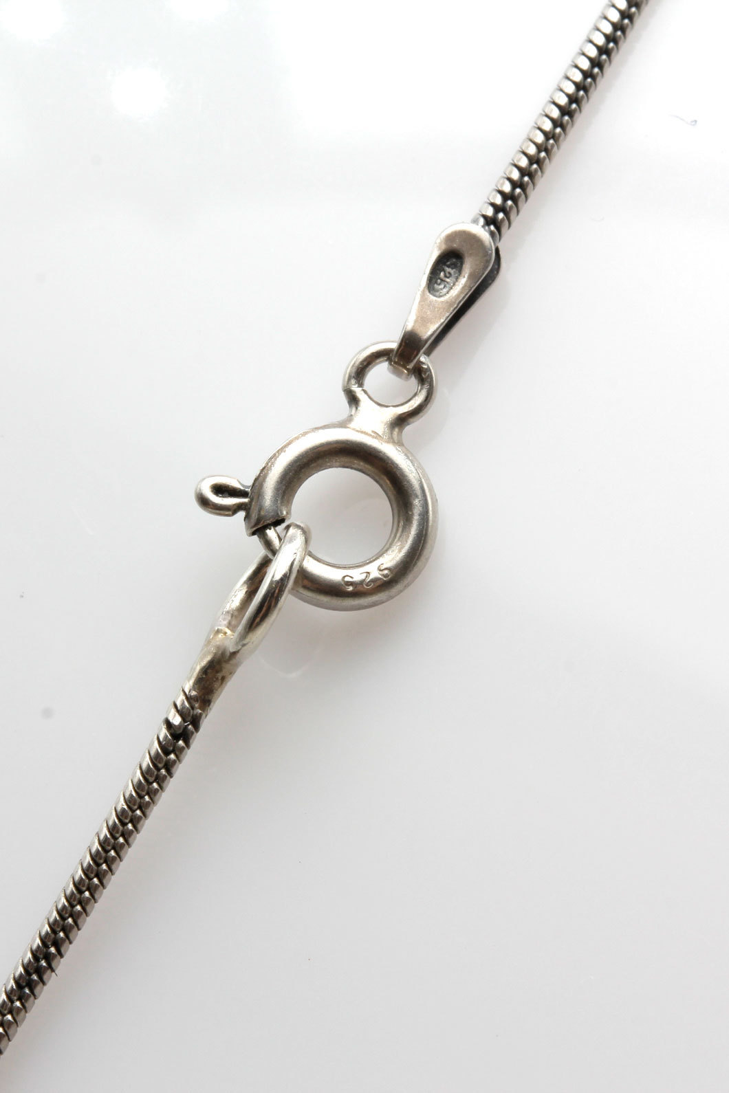 Sterling Silver Blue Stone Necklace and Bracelet