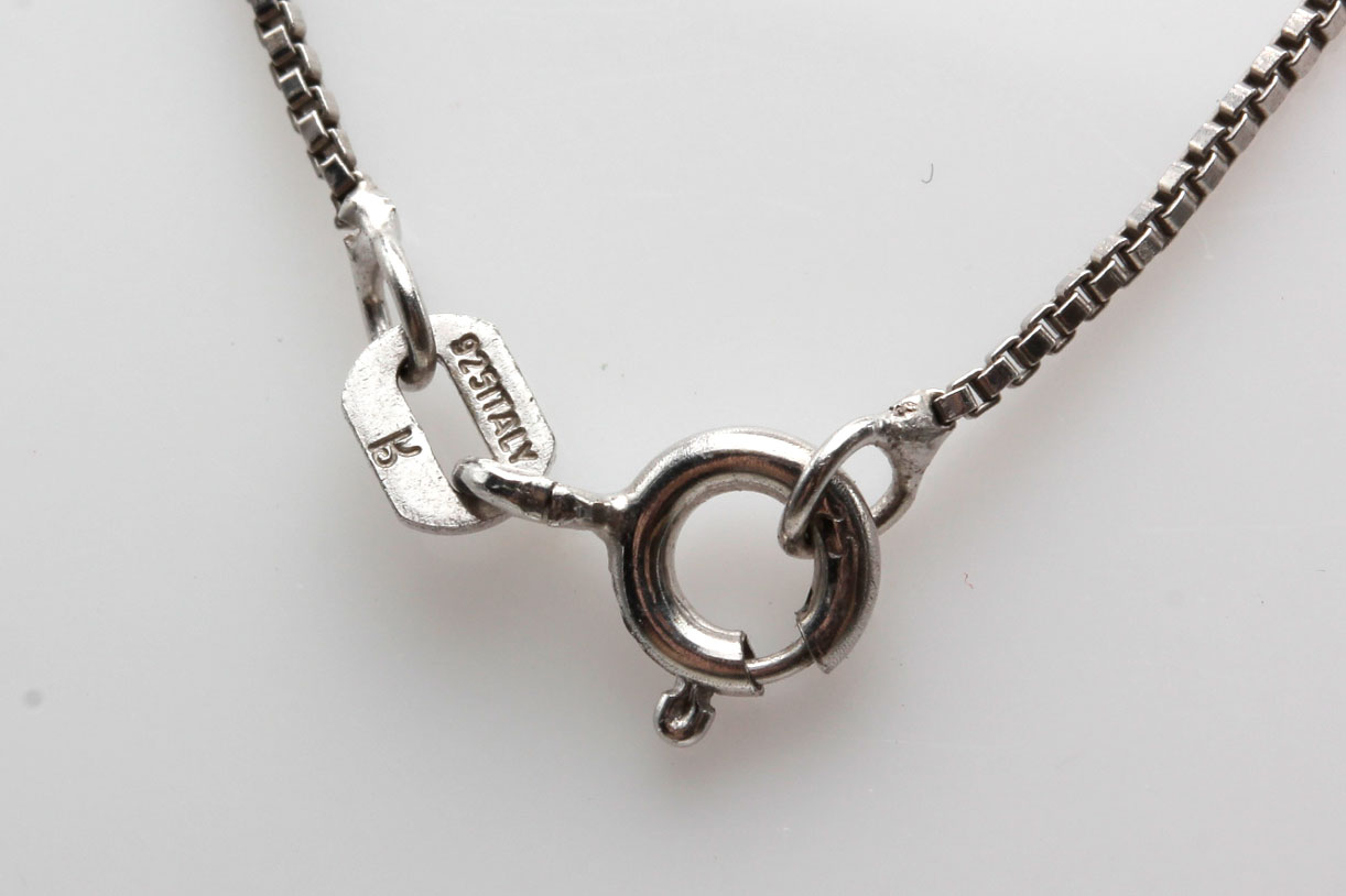 Sterling Silver Cubic Zirconia Heart Pendant Necklace