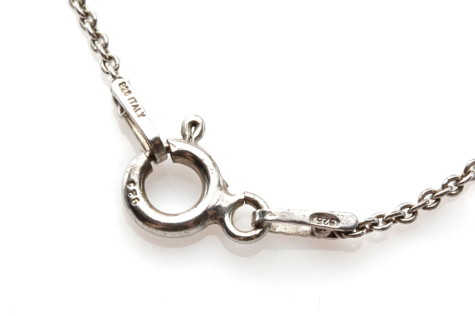 Sterling Silver Diamond Heart Pendant