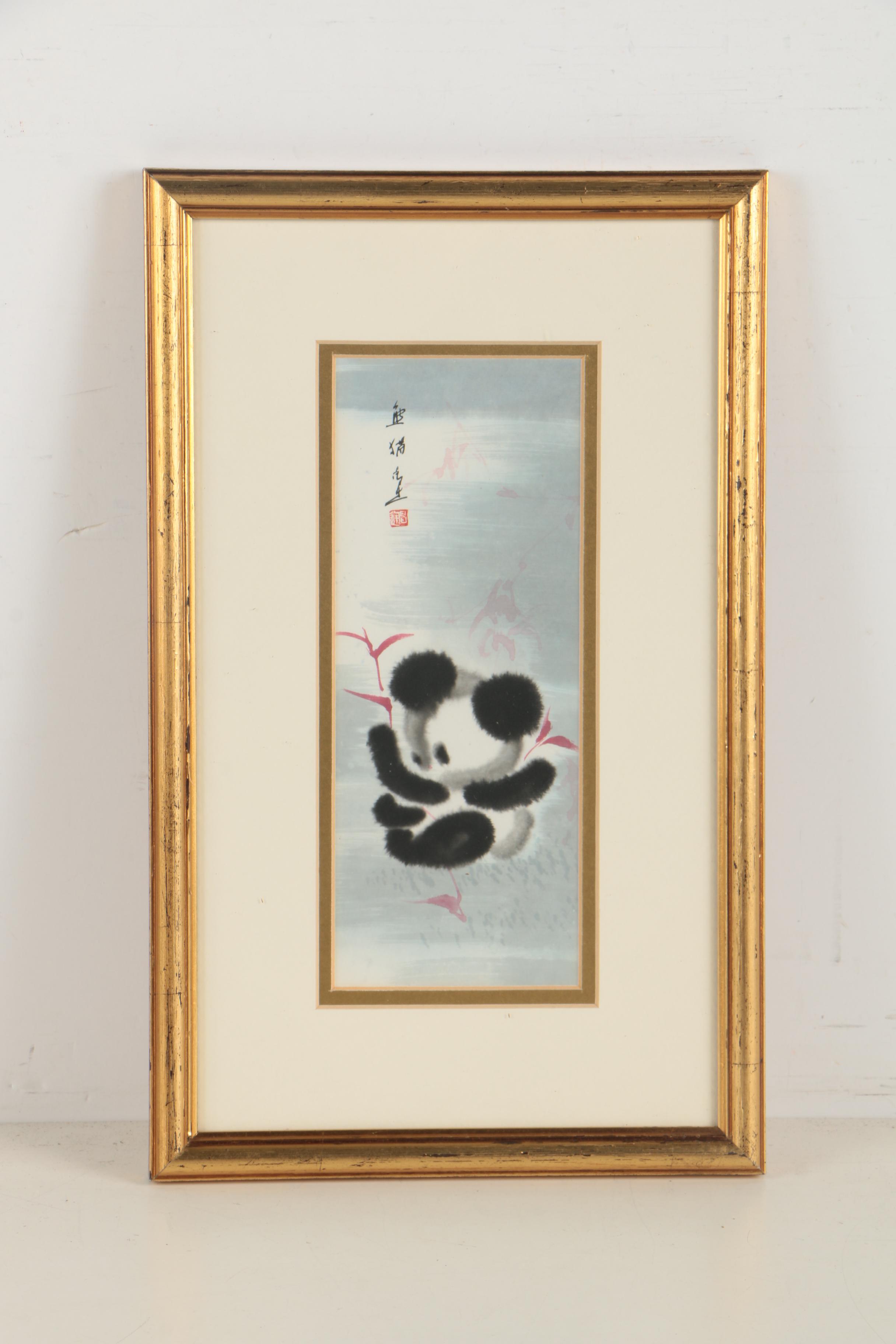 Collection of Chinese Watercolors on Paper