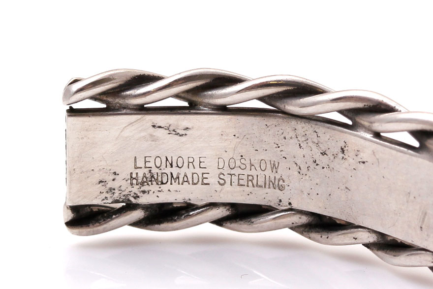 Lenore Doskow Handmade Sterling Silver Cuff