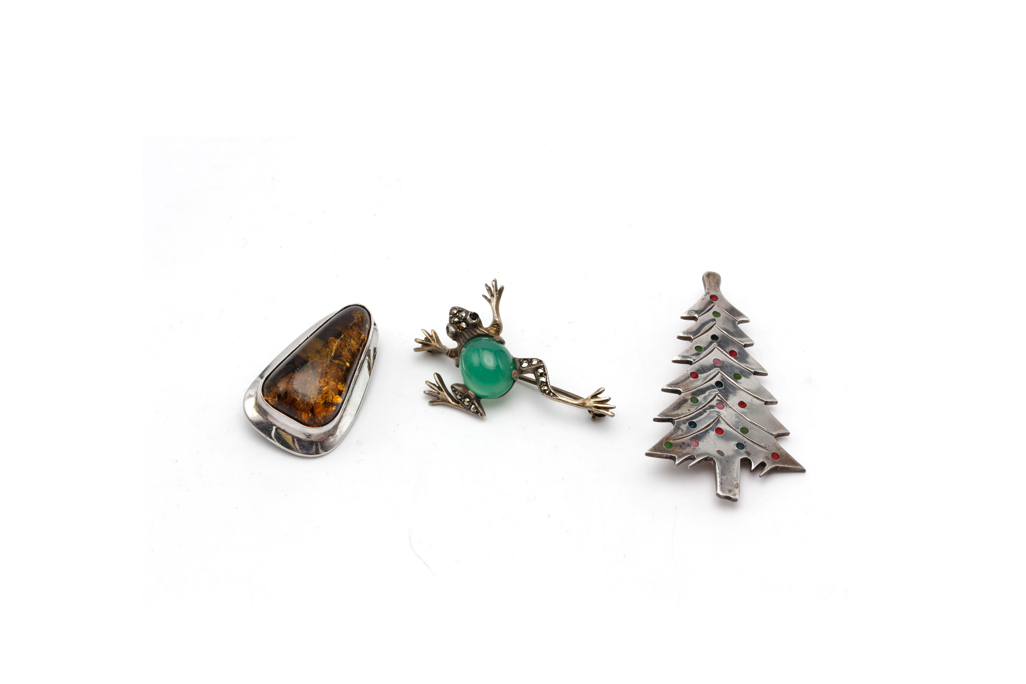 Sterling Silver Brooches