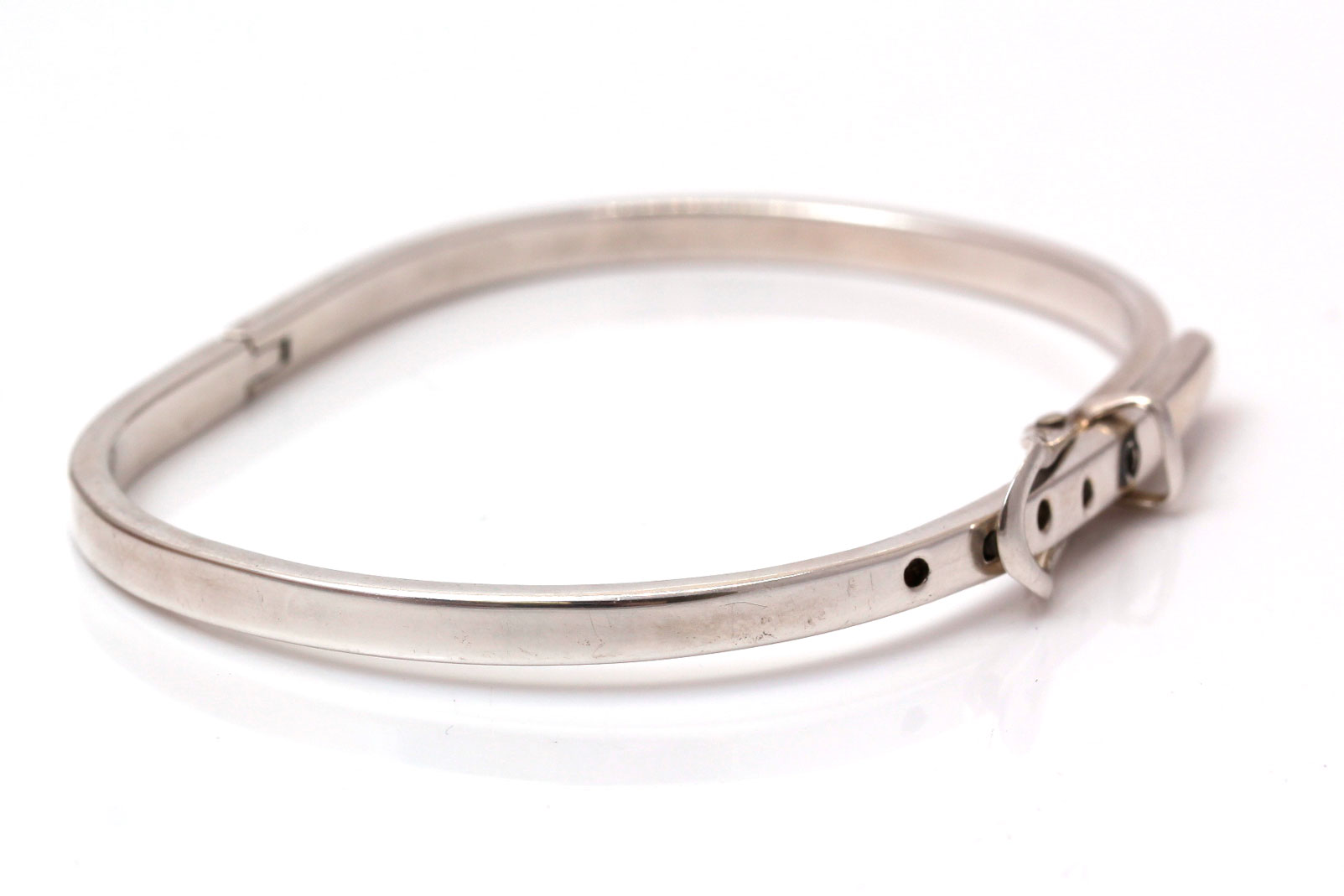 Sterling Silver Buckle Bracelet