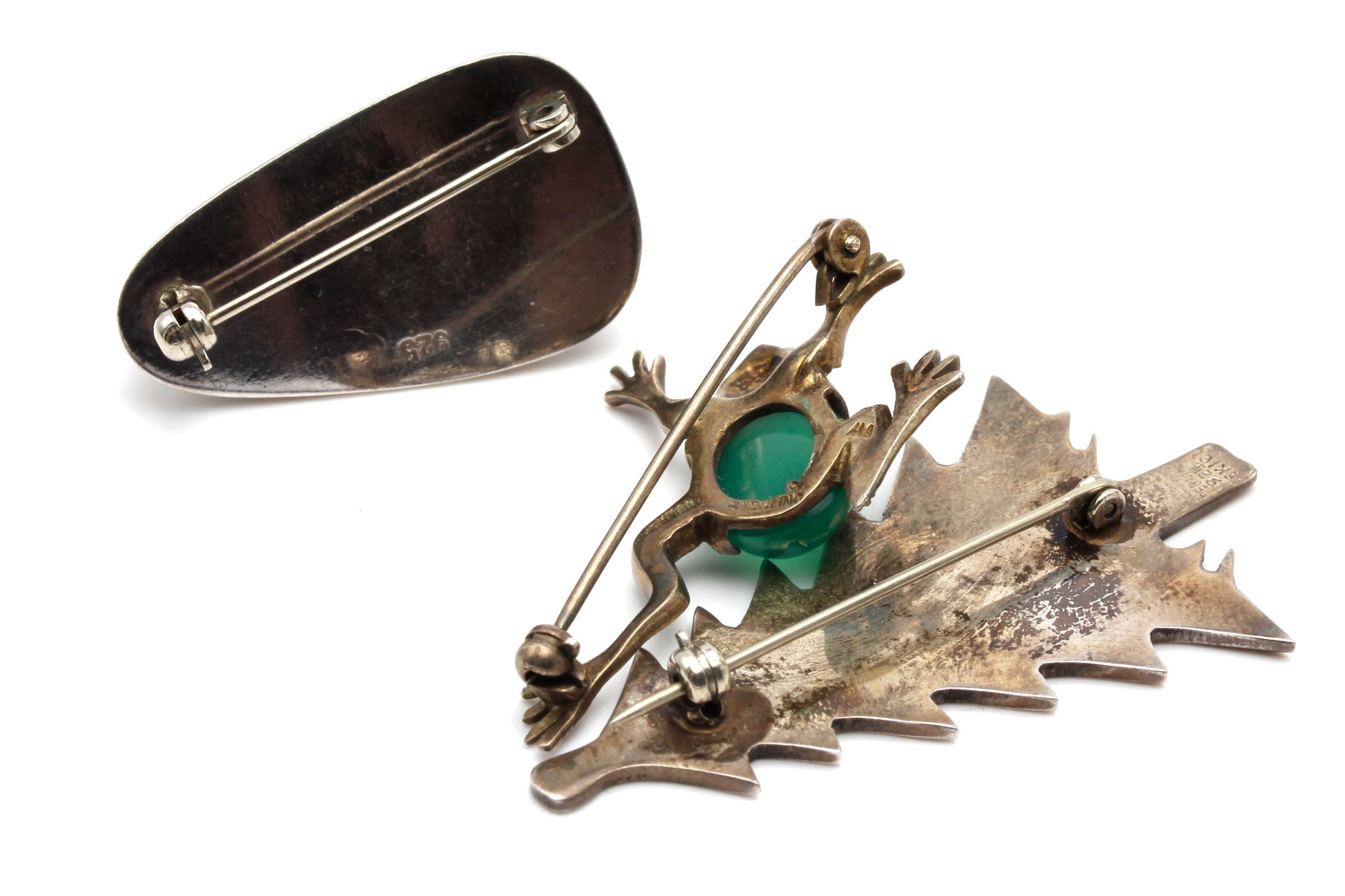 Sterling Silver Brooches