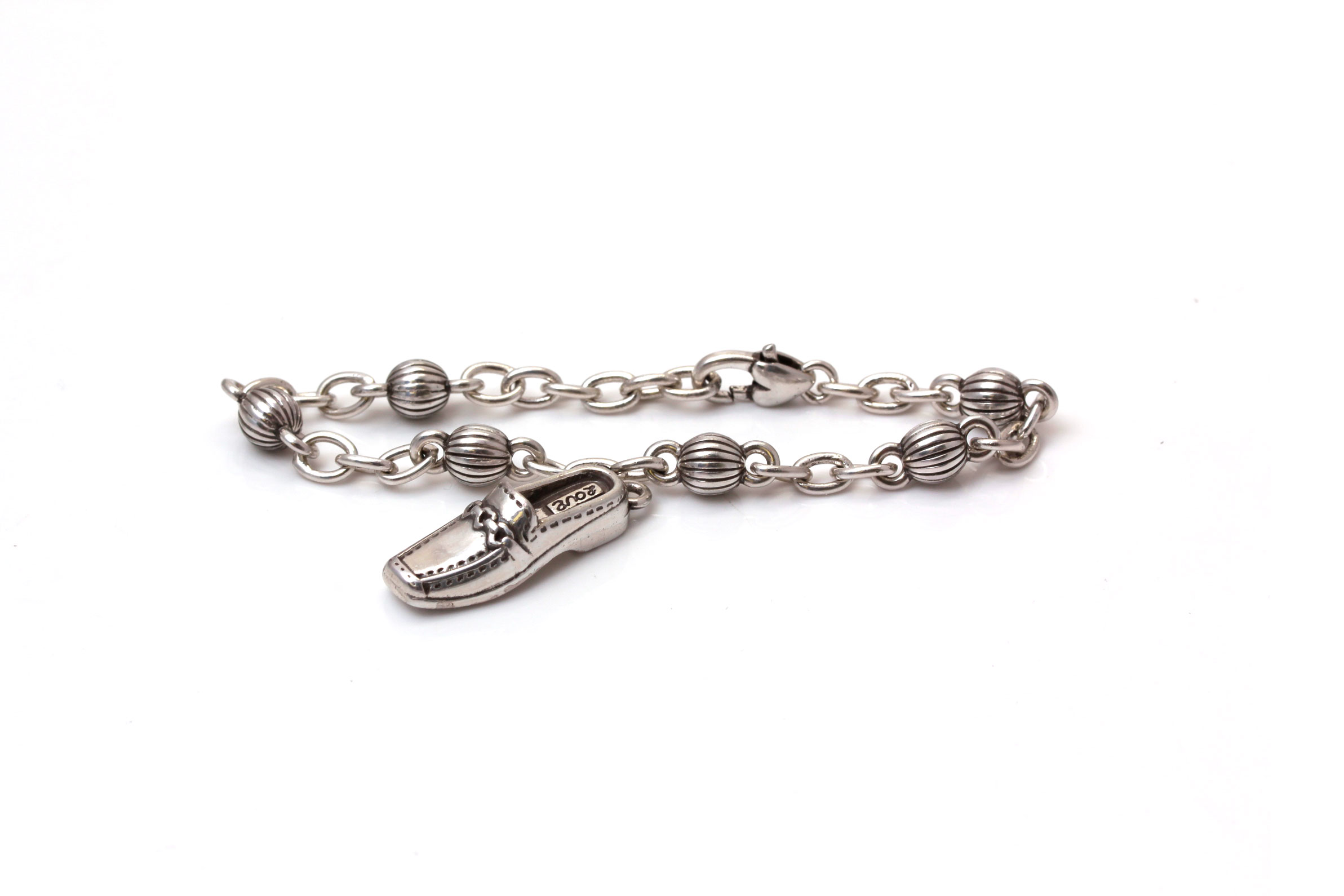 Brighton Loafer Shoe Charm Bracelet