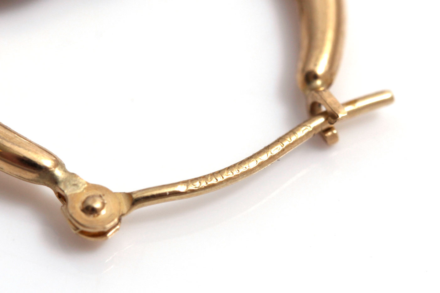 14K Two Tone Gold Dolphin Earrings