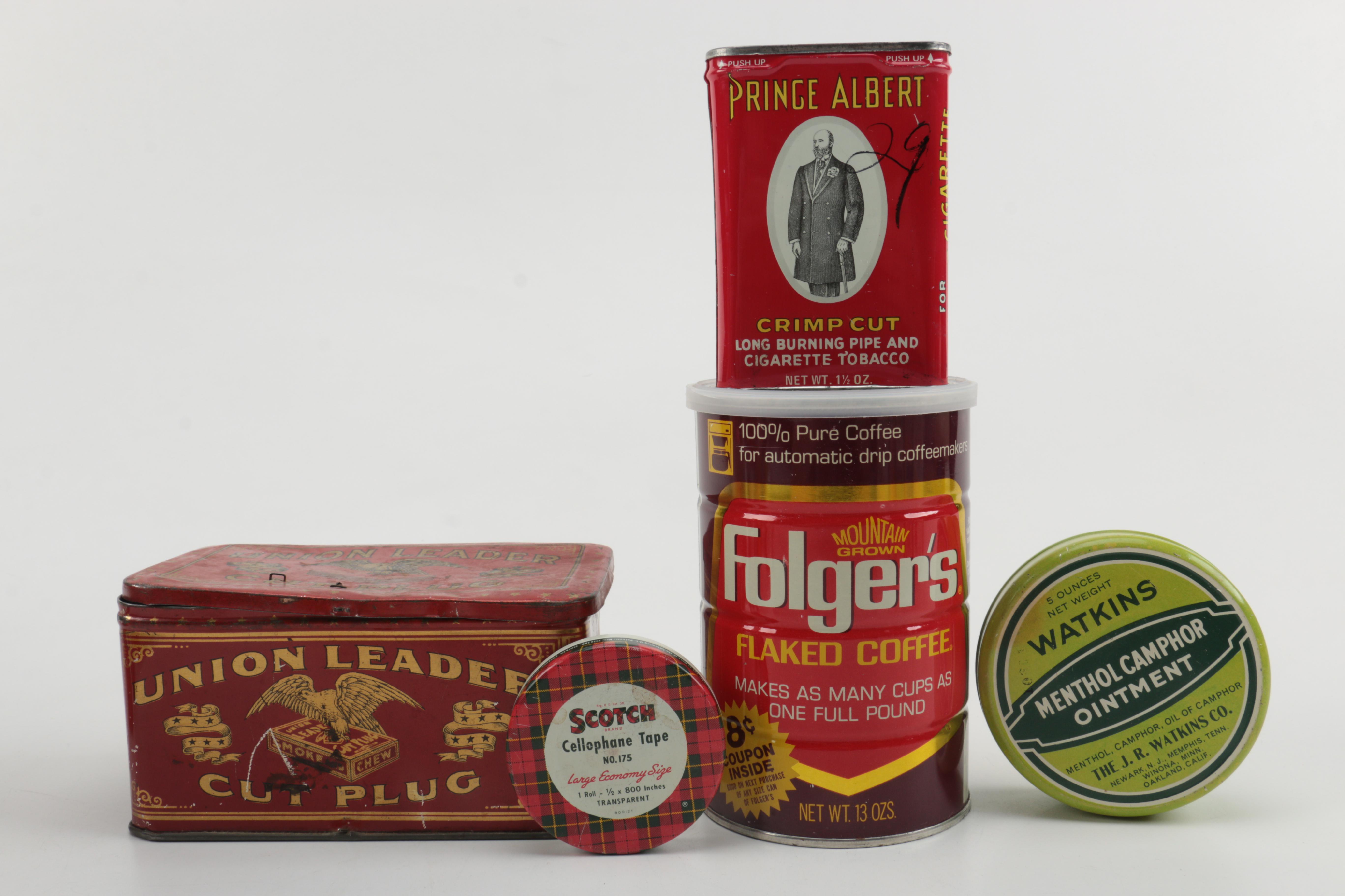 Vintage Containers Featuring Cracker Jack and Birds Eye