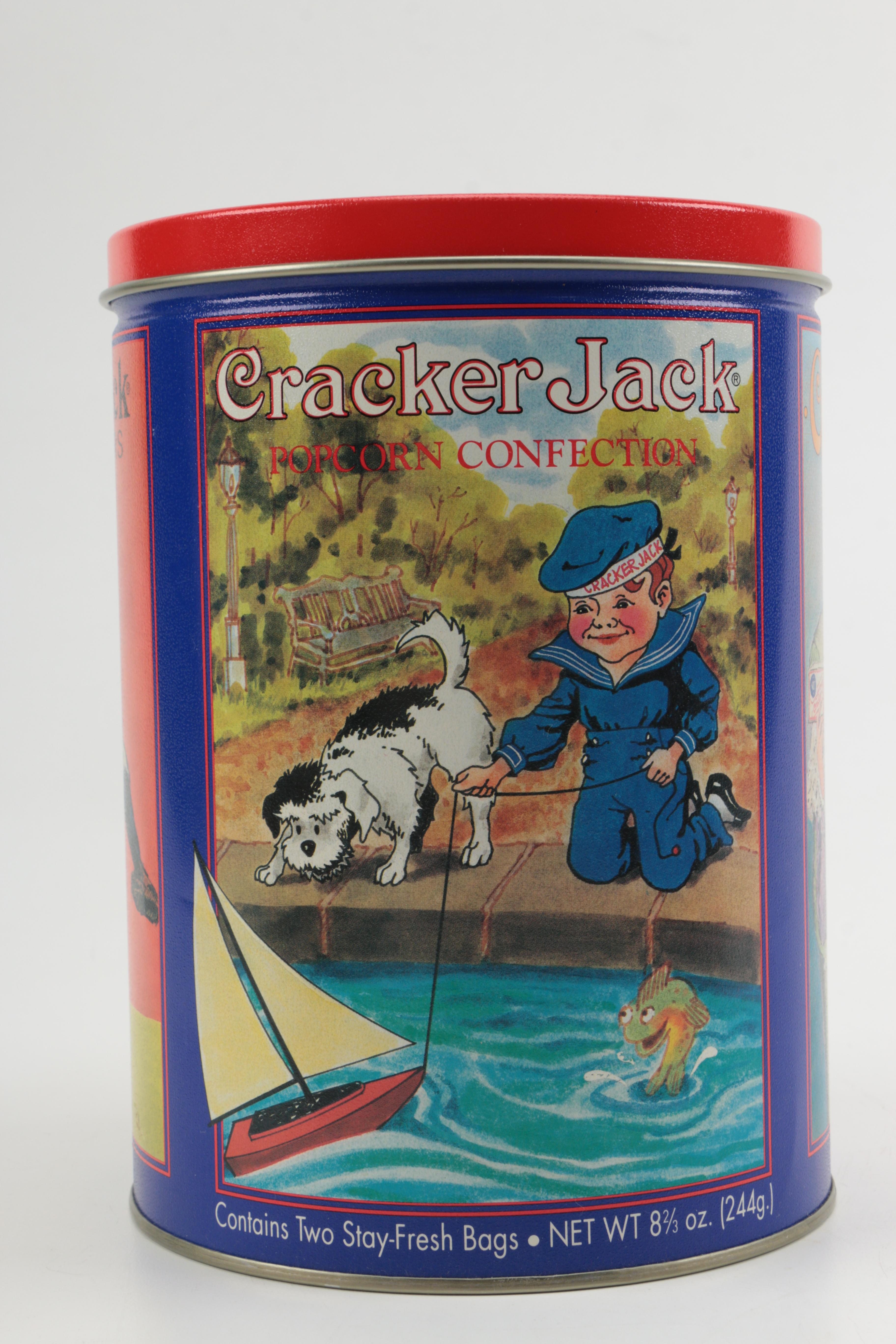 Vintage Containers Featuring Cracker Jack and Birds Eye
