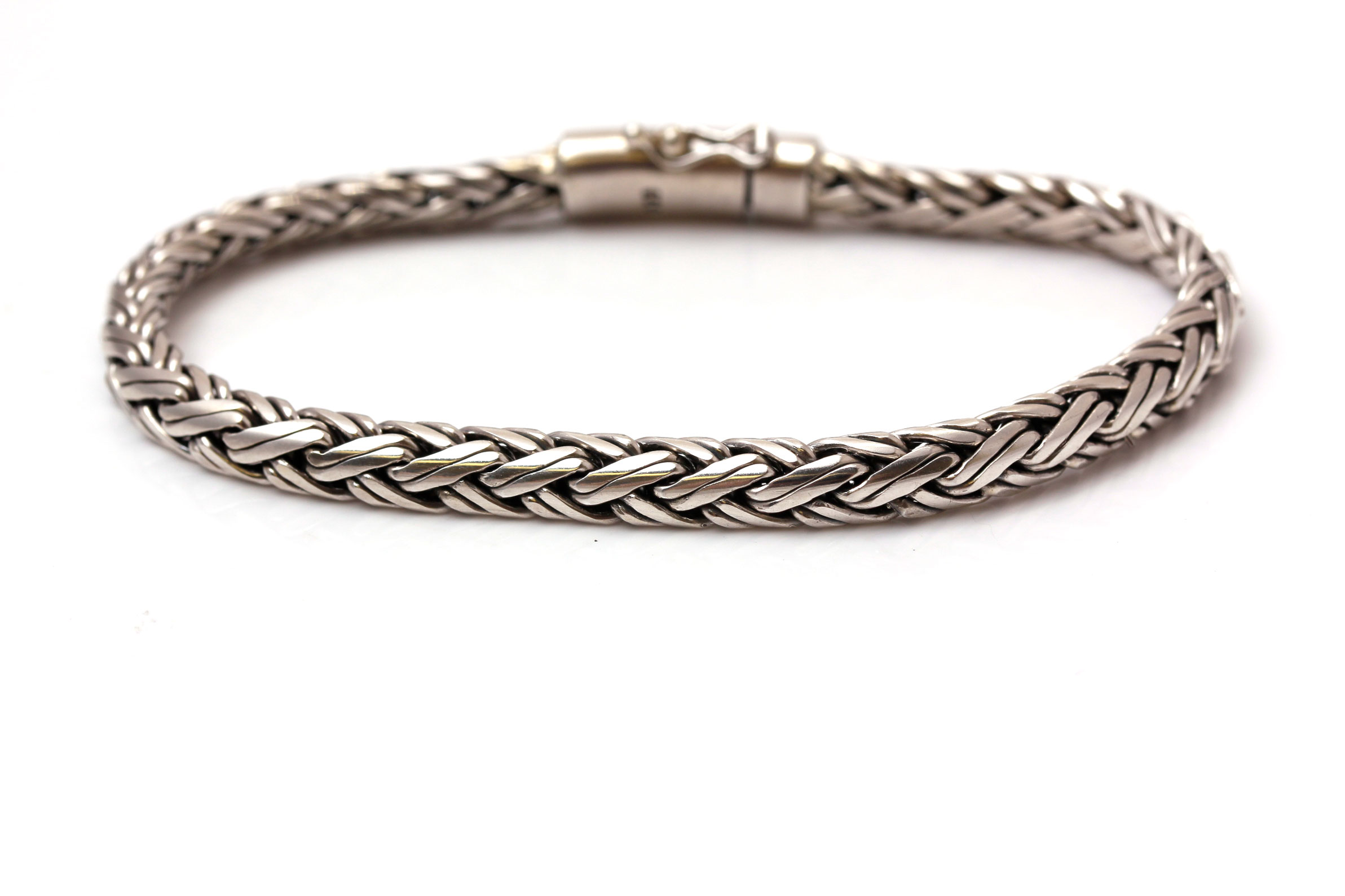 Sterling Silver Braided Bracelet