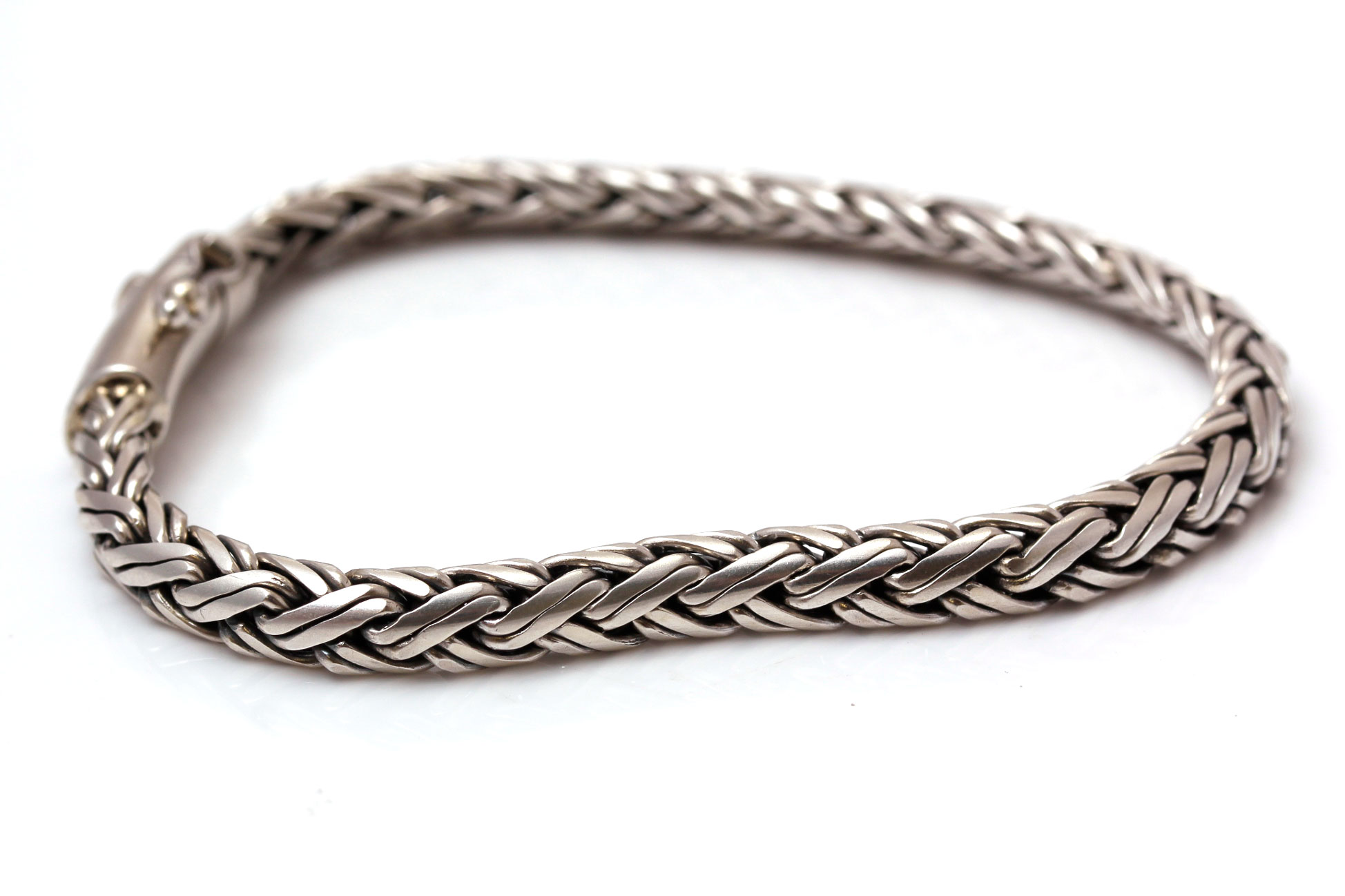 Sterling Silver Braided Bracelet