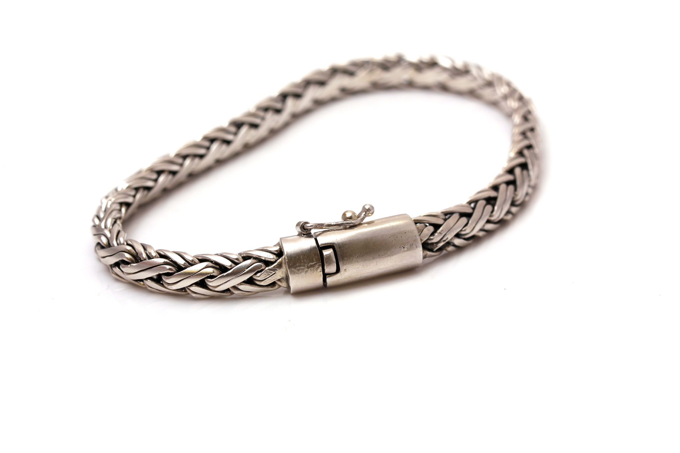 Sterling Silver Braided Bracelet