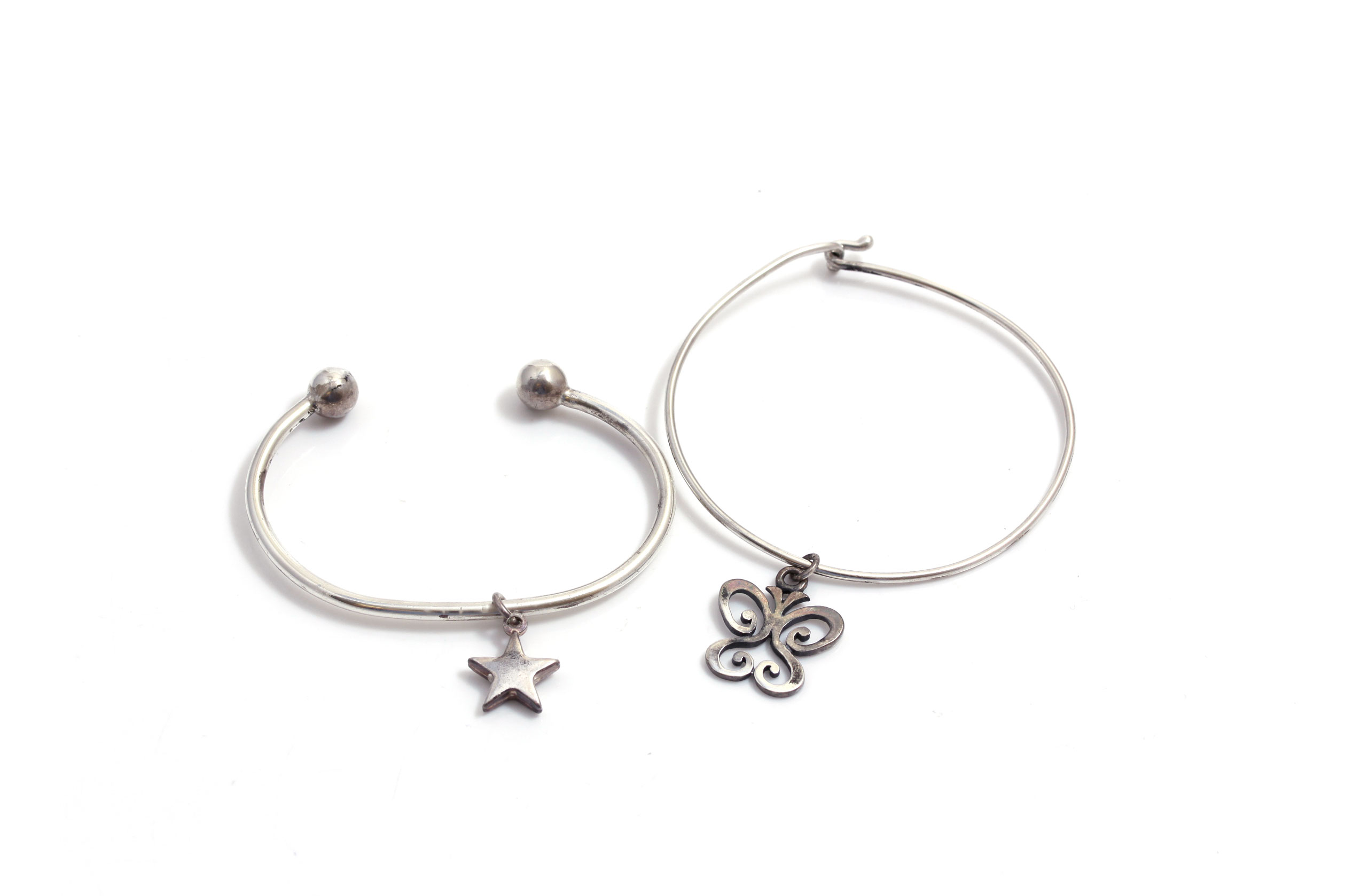 Sterling Silver Charm Bracelets Including James Avery