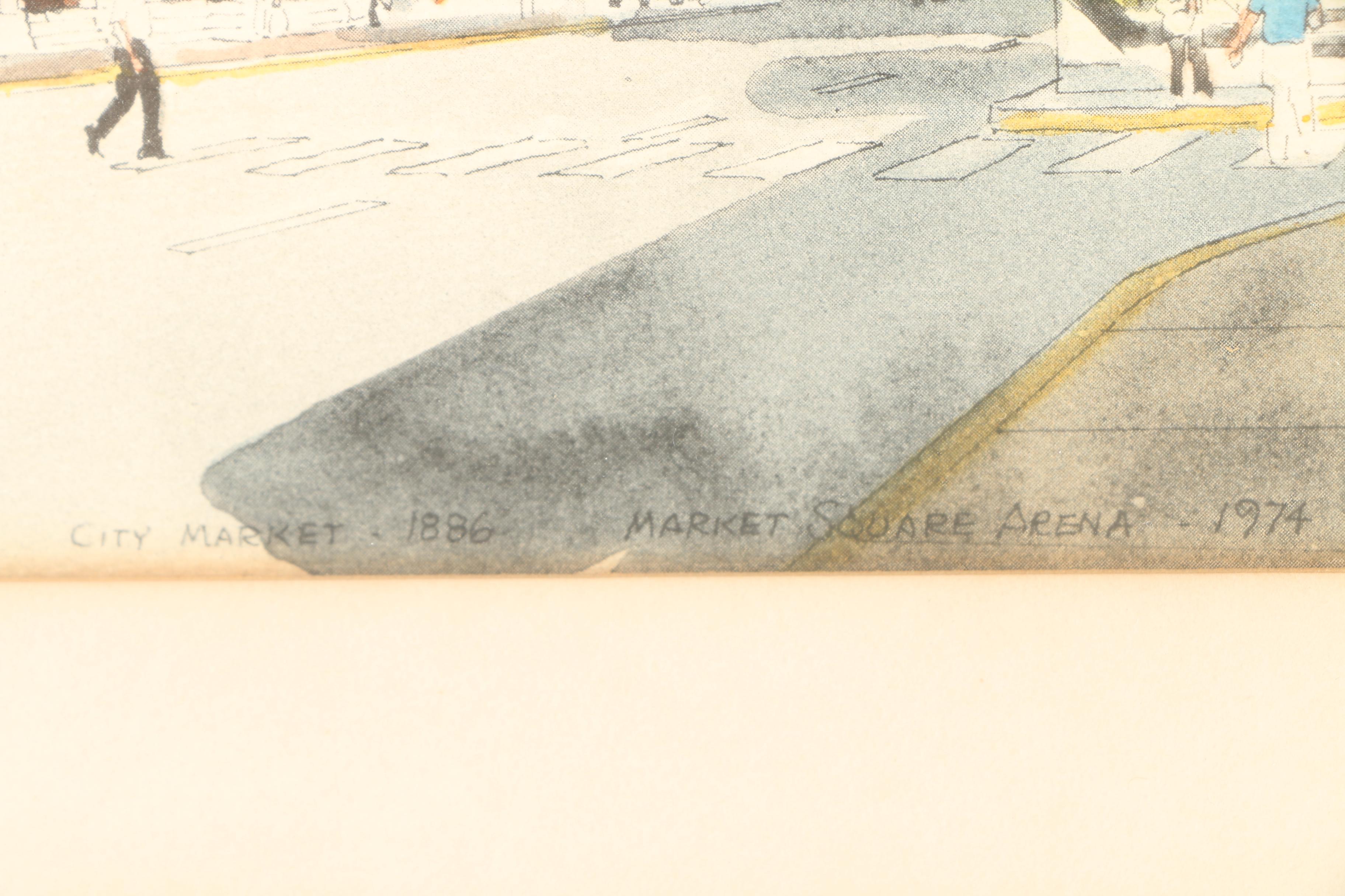 Signed Collection of Offset Lithographs on Paper