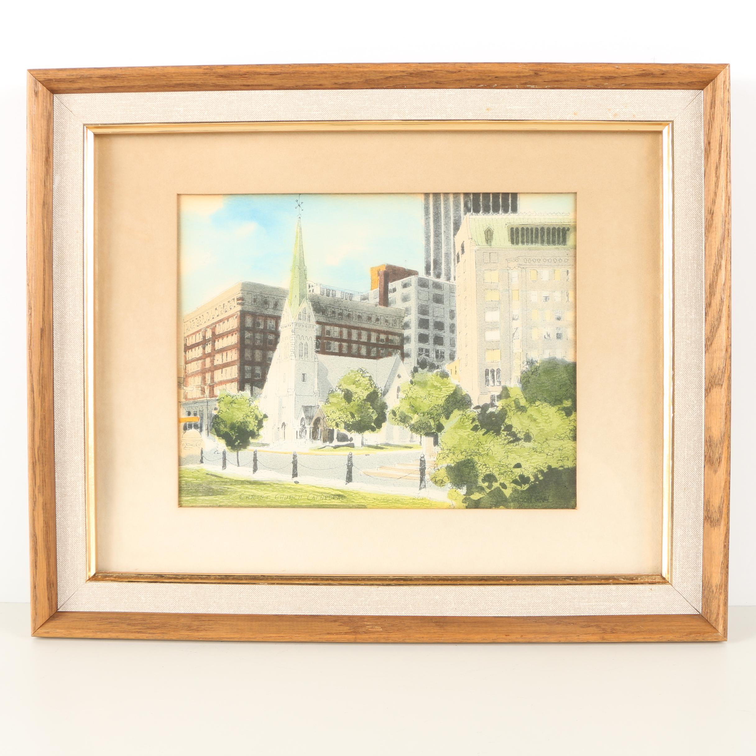 Signed Collection of Offset Lithographs on Paper