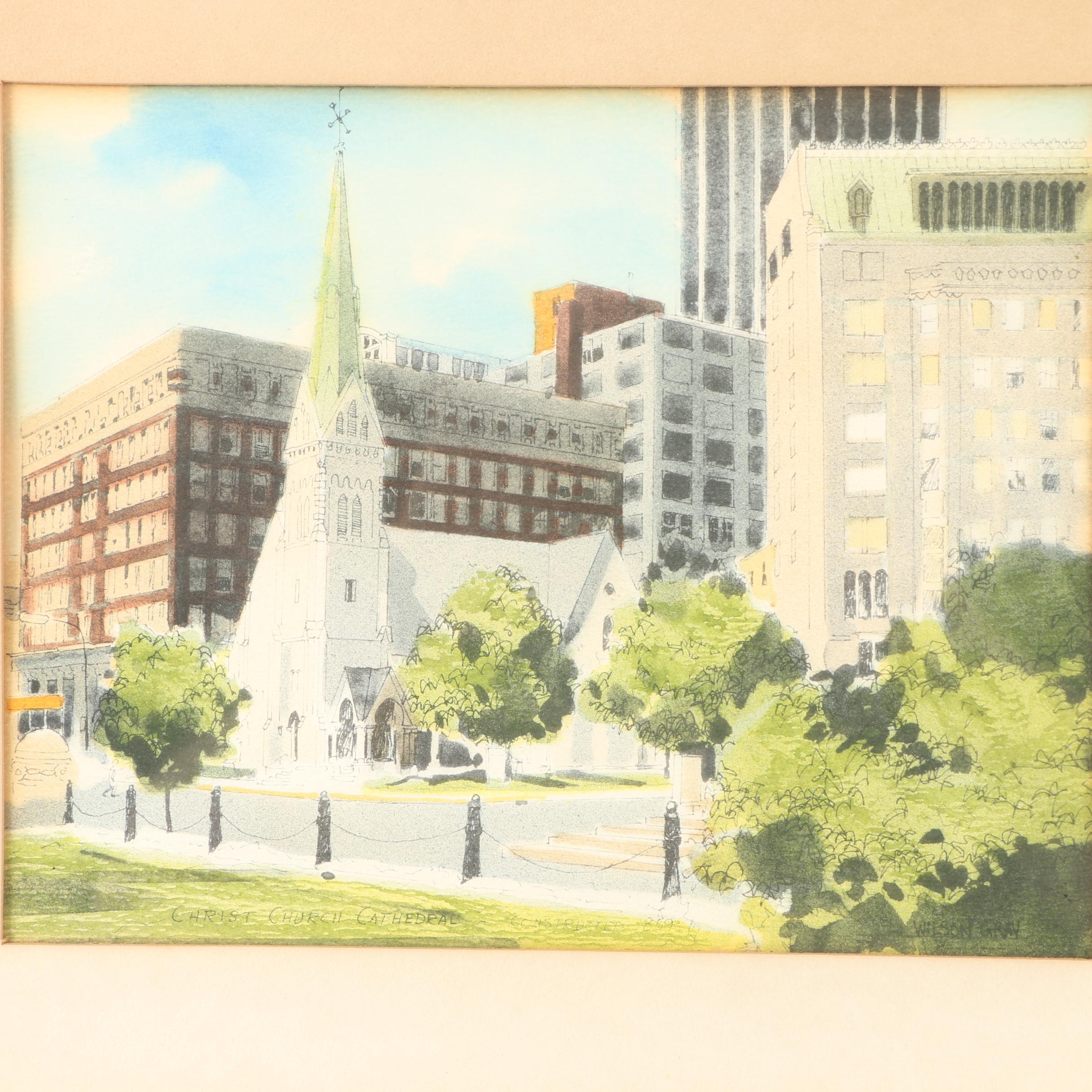 Signed Collection of Offset Lithographs on Paper